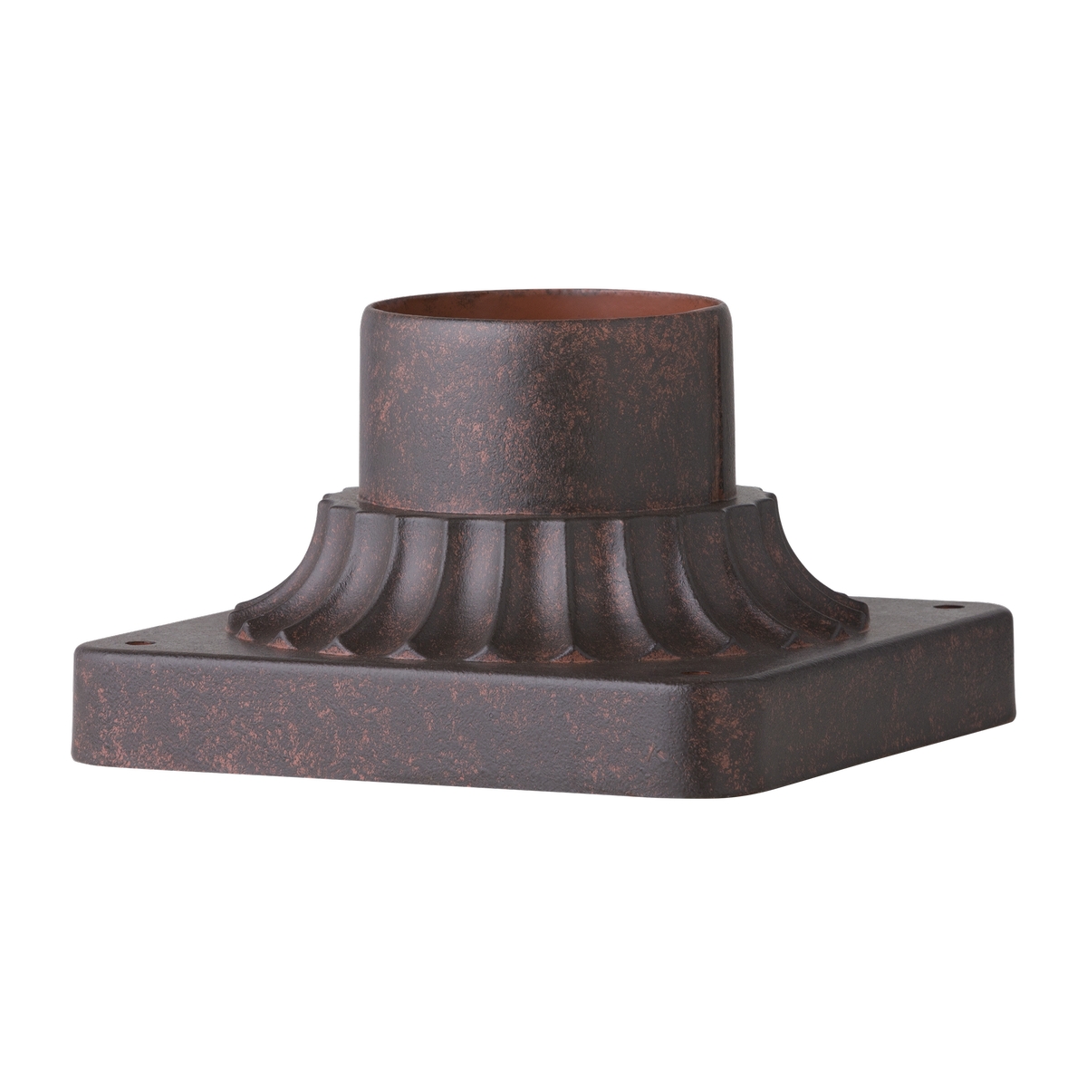 Outdoor Pier Mounts 5.75 inch Copper Oxide Pier Mount Base