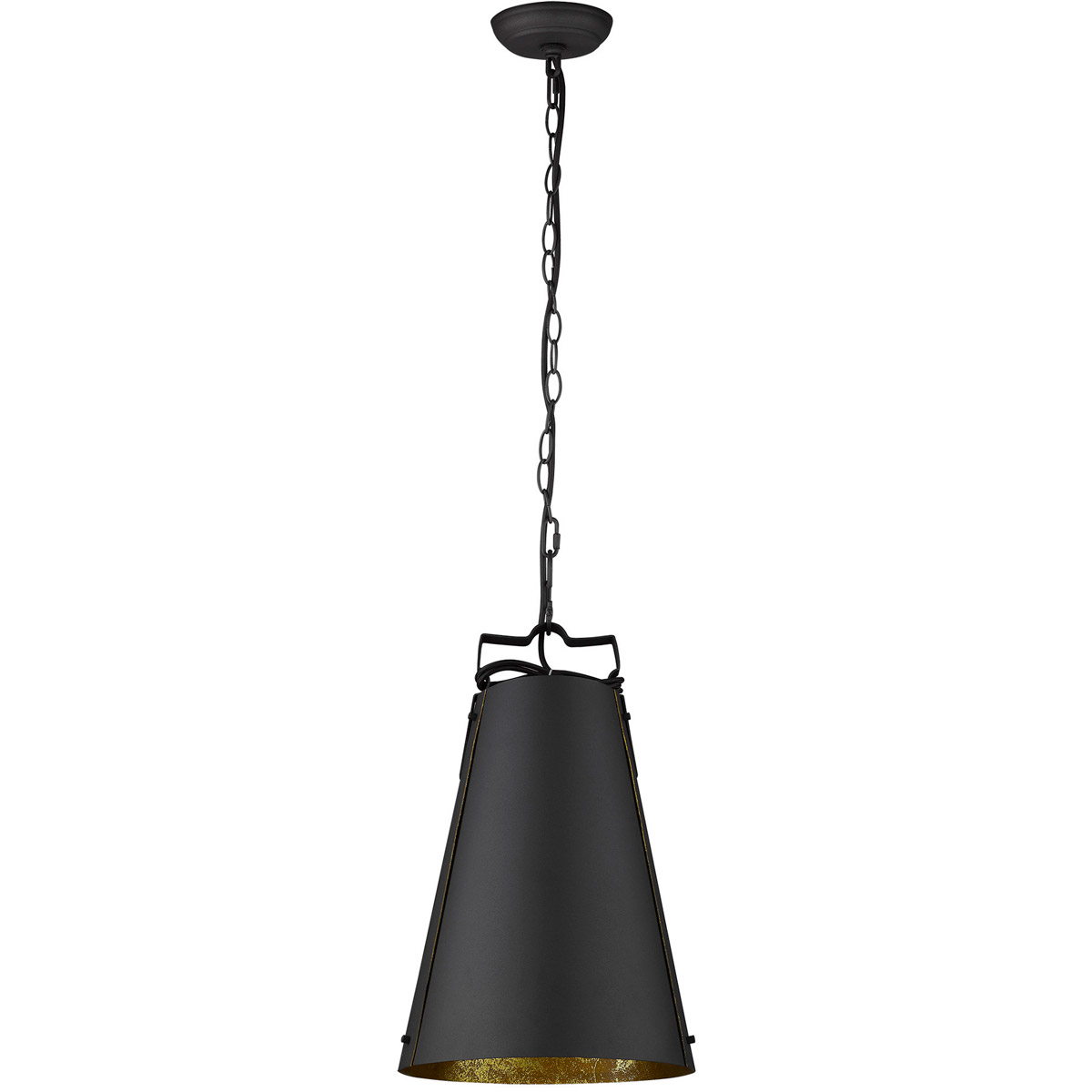 Faza 1 Light 12.5 inch Matte Black Pendant Ceiling Light