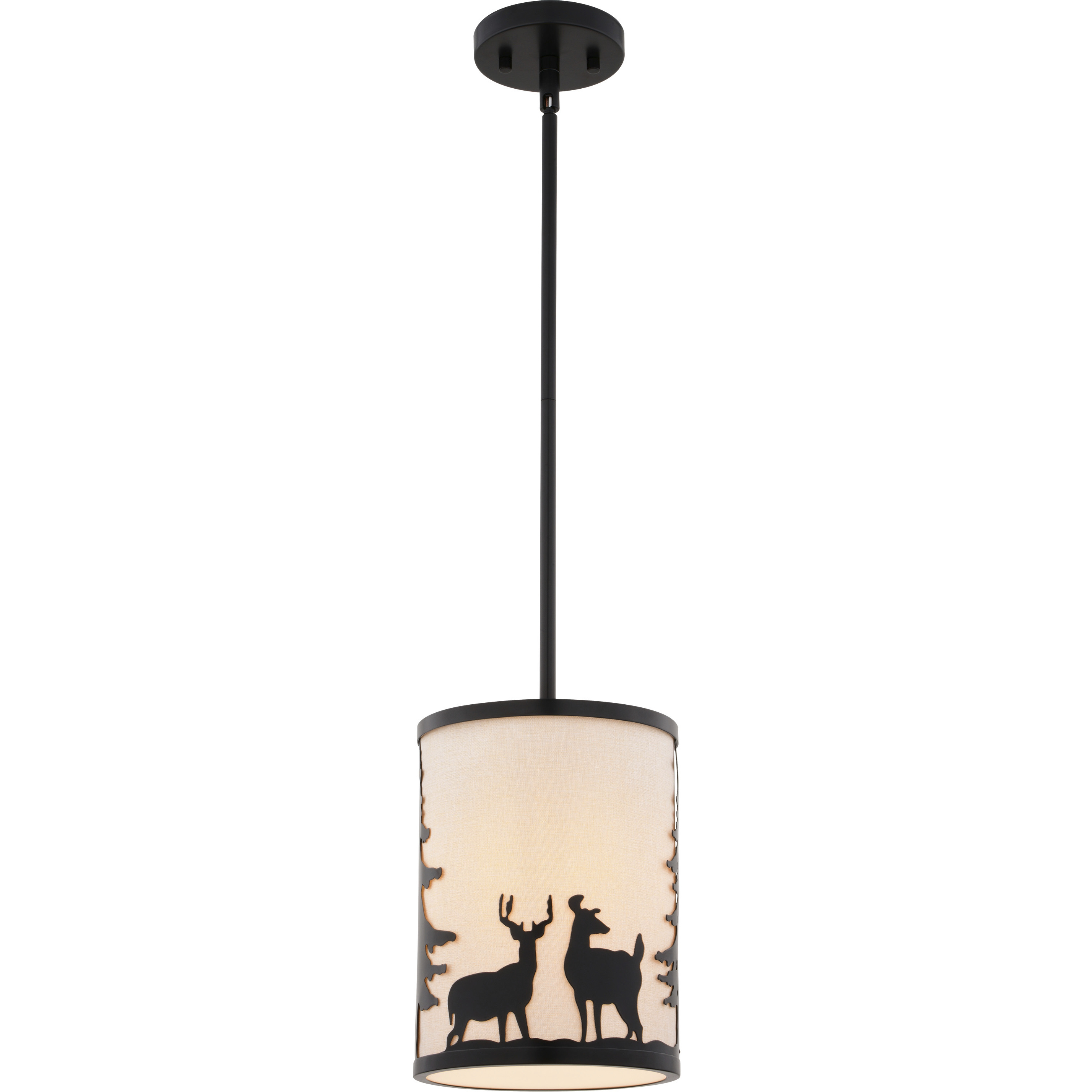 Acadia LED 7.5 inch Bronze Mini Pendant Ceiling Light