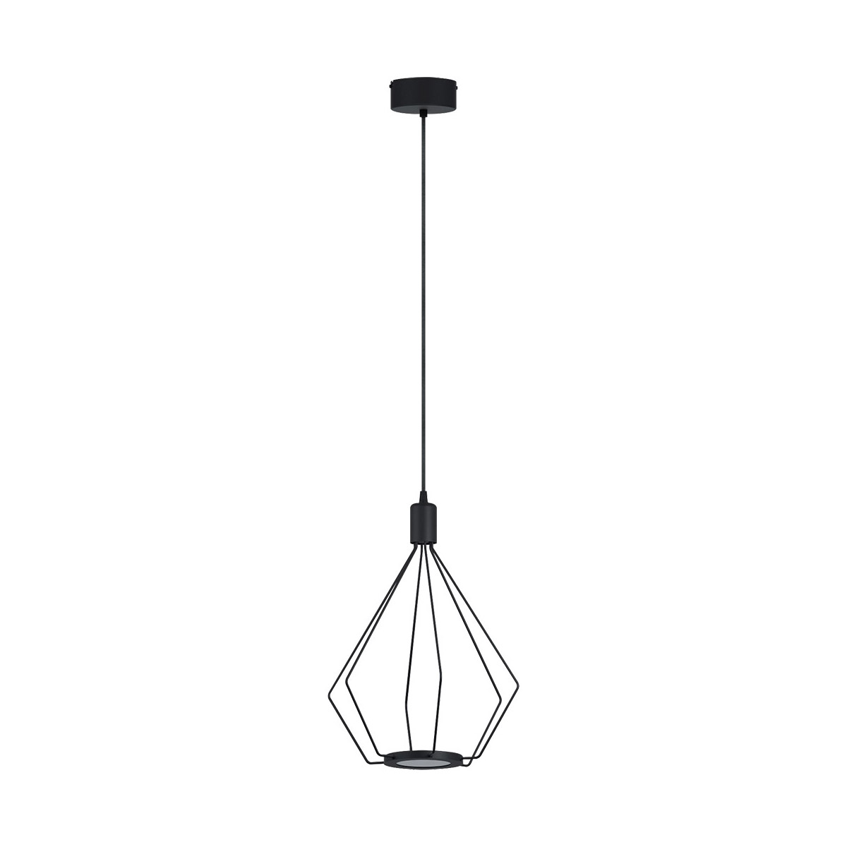 Cados LED 13.25 inch Black Pendant Ceiling Light