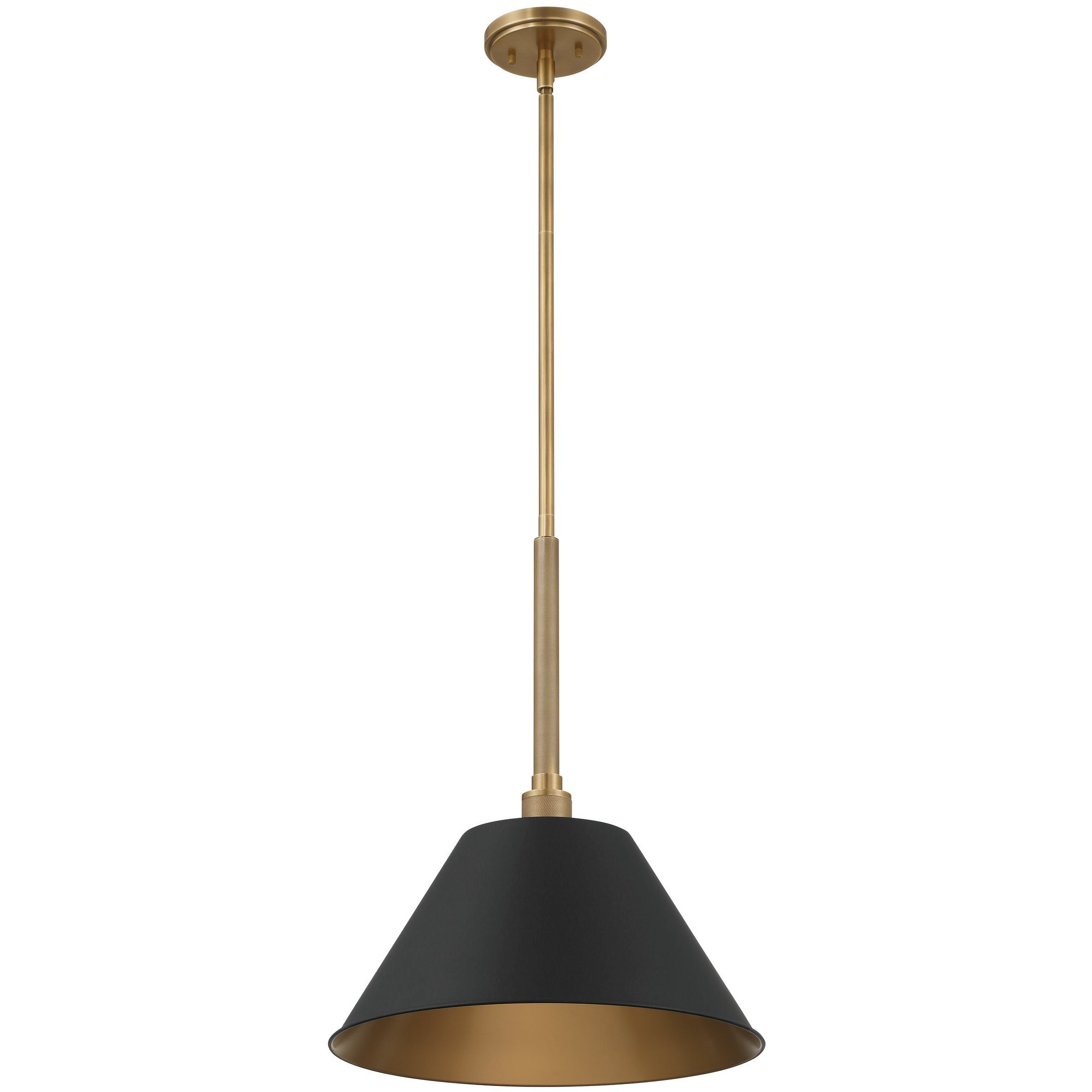 Mcgill 1 Light 16 inch Natural Brass Pendant Ceiling Light