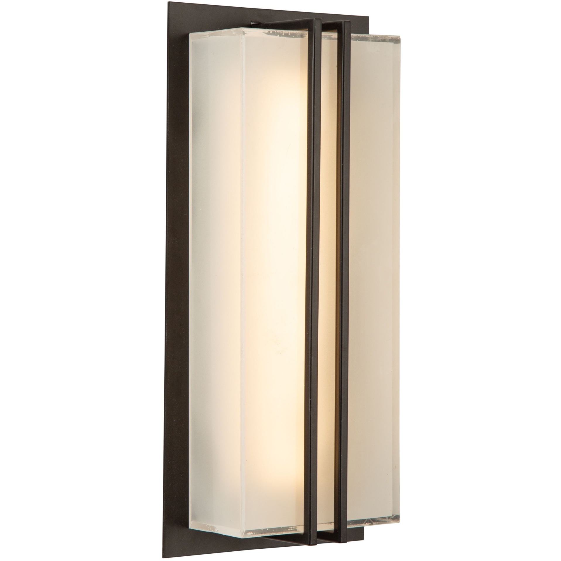 Artcraft AC9190BK Sausalito LED 11.81 inch Black Outdoor Wall Light