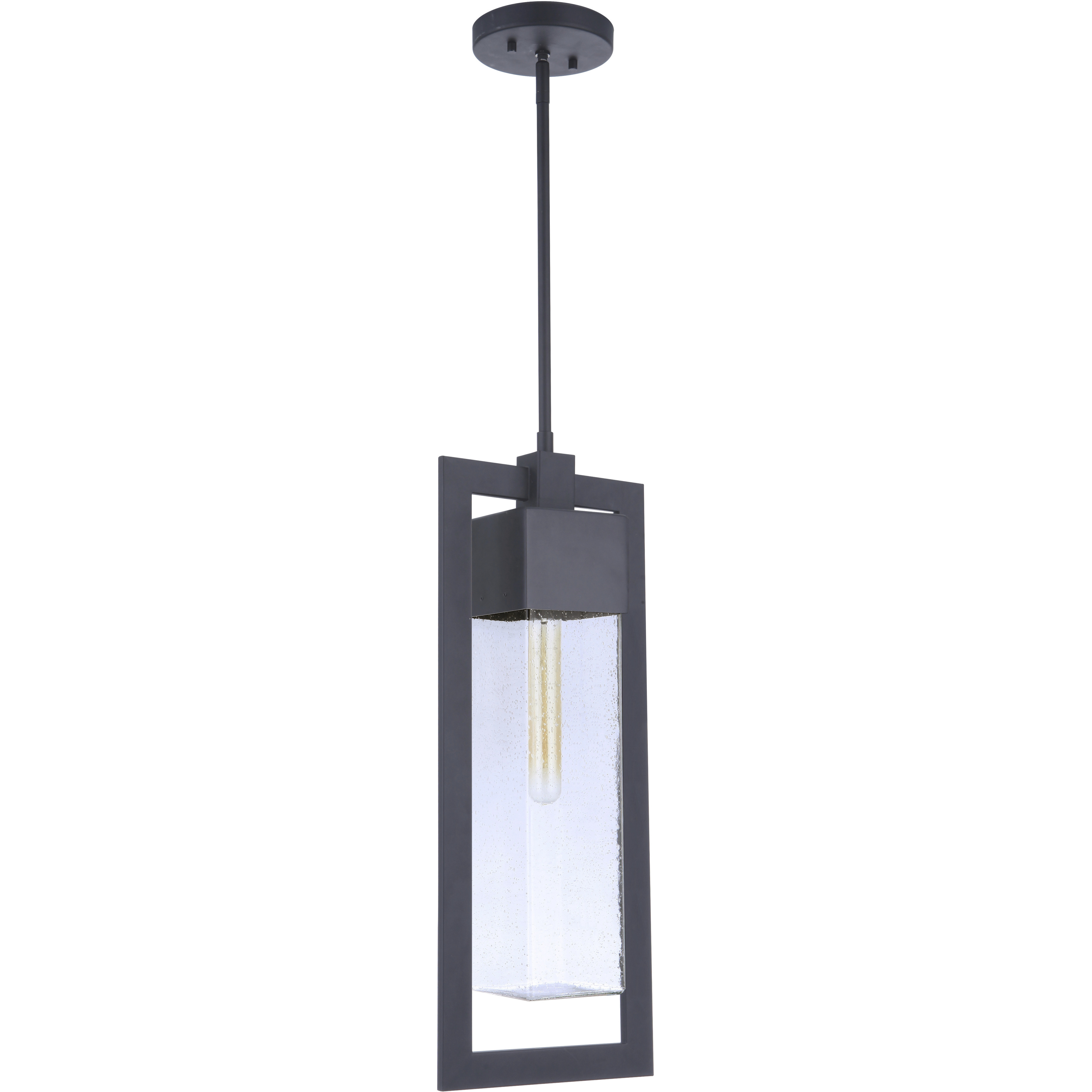 Perimeter 1 Light 8.38 inch Midnight Outdoor Pendant