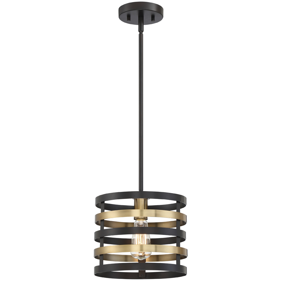 Mya 1 Light 10 inch Antique Bronze Mini Pendant Ceiling Light
