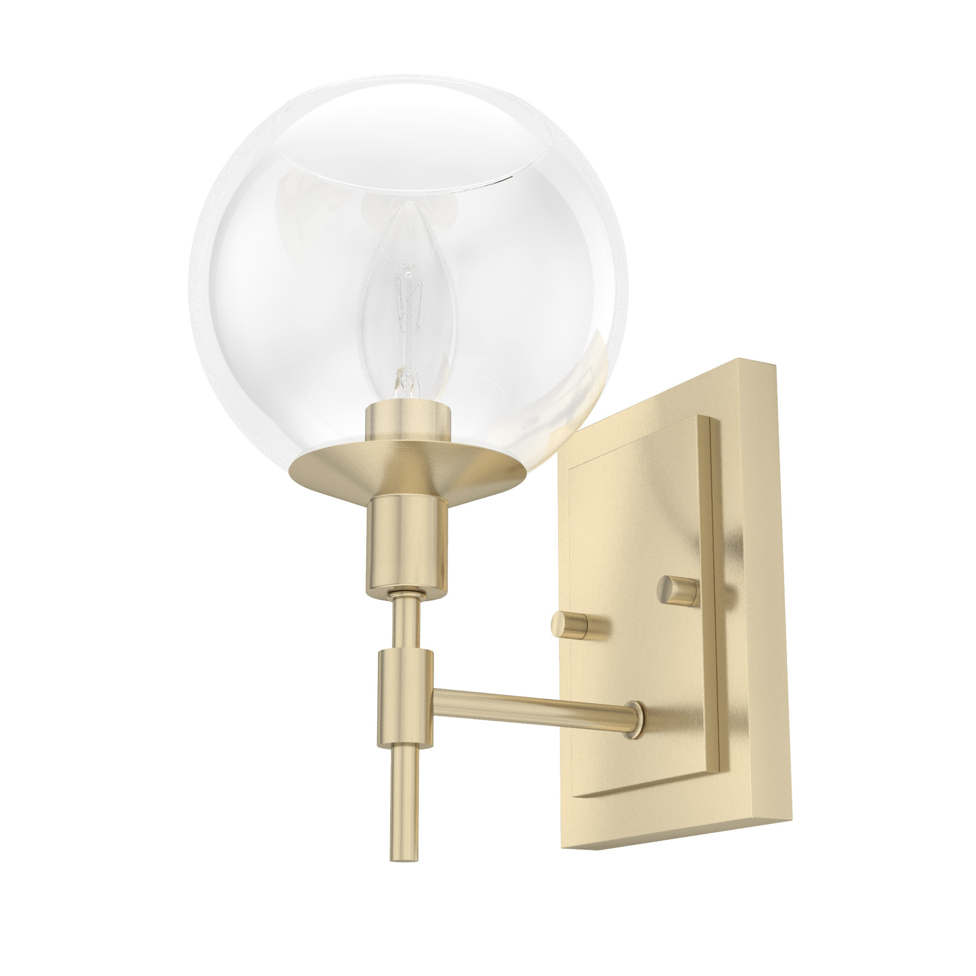 Xidane 1 Light 6 inch Alturas Gold Wall Sconce Wall Light