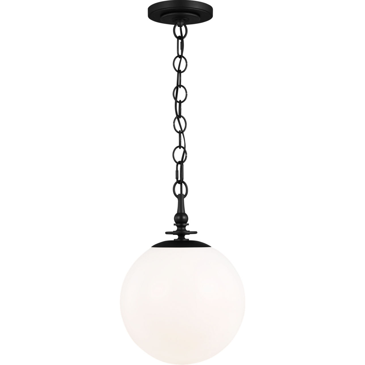 TOB by Thomas O'Brien Capri 1 Light 13.75 inch Aged Iron Pendant Ceiling Light