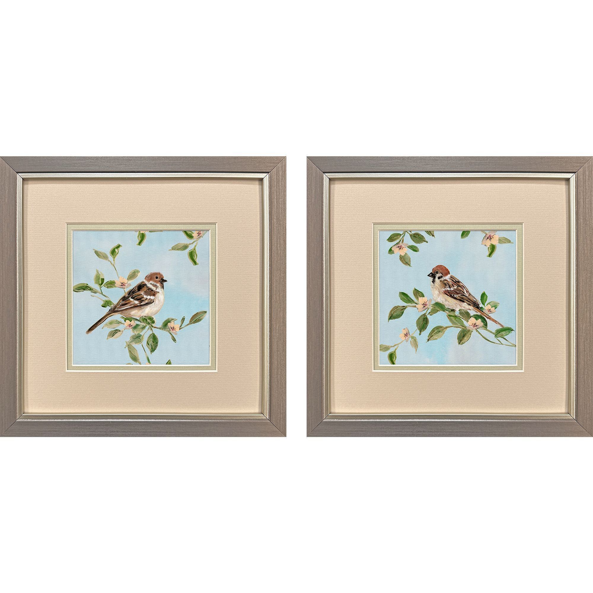 Propac Brown and Blue and Pink Framed Art, Propac
