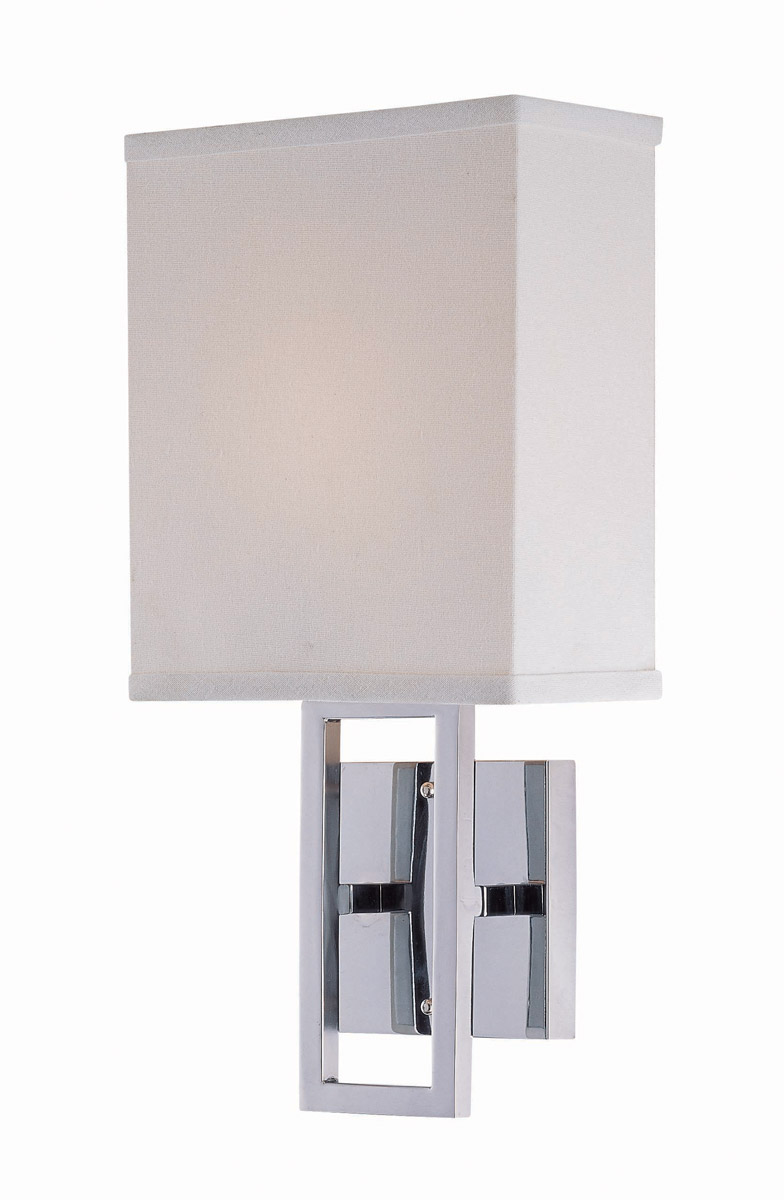 Prisca 1 Light 8 inch Chrome ADA Wall Sconce Wall Light