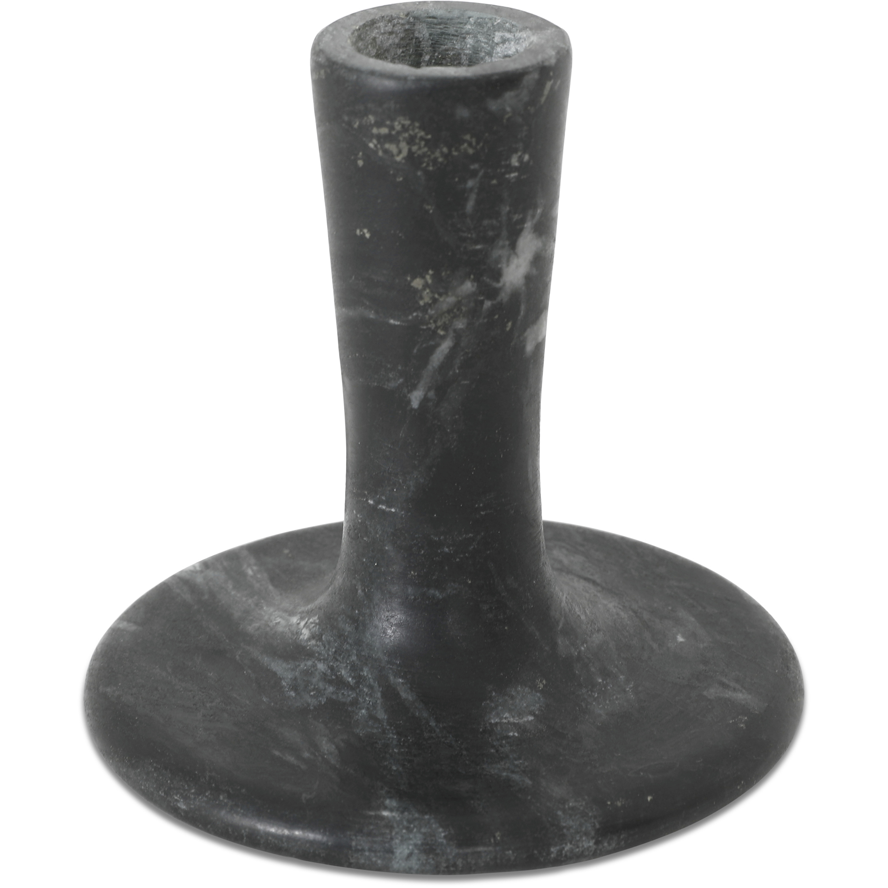 East 4 X 4 inch Candle Holder in Black, Short