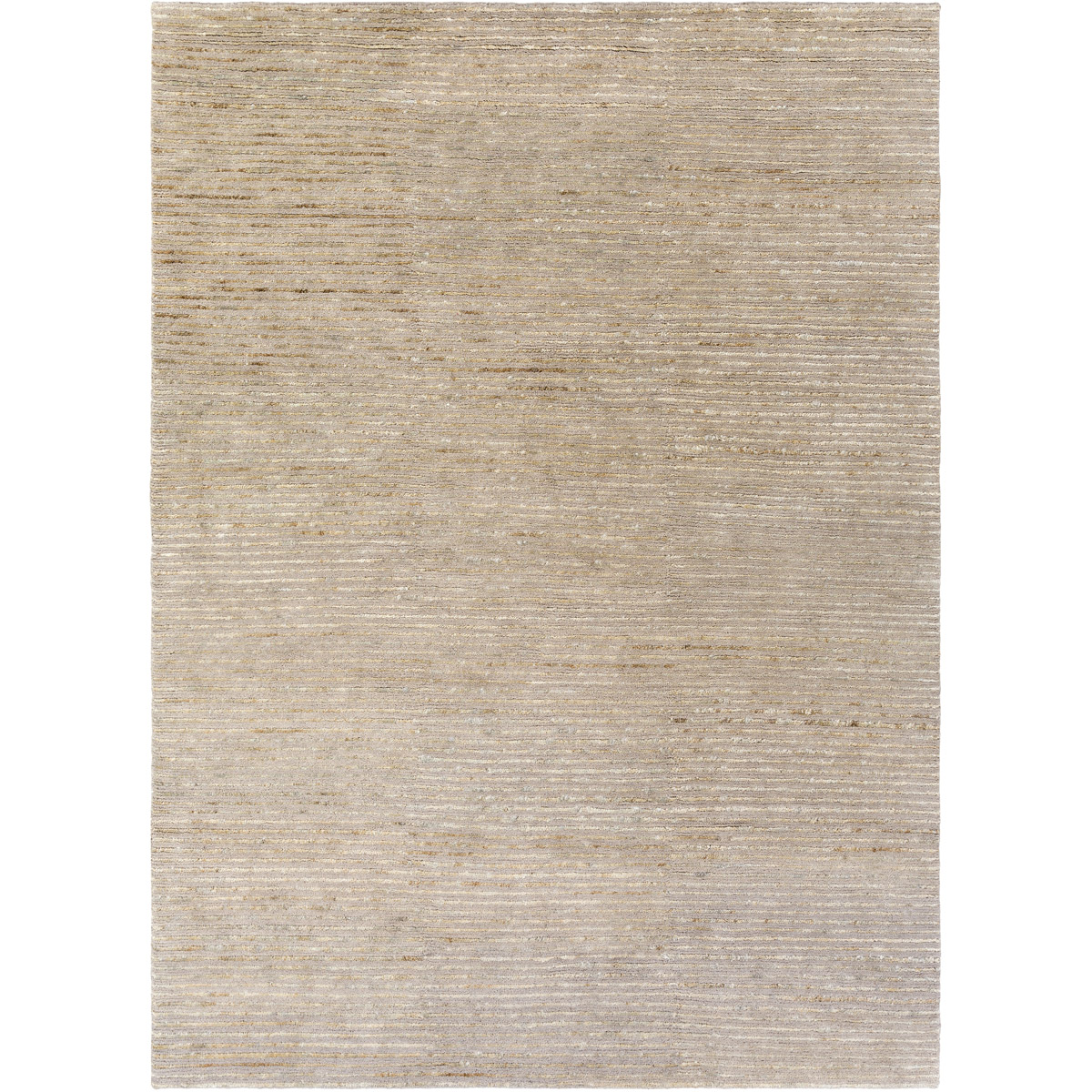 Blend 36 X 24 inch Light Gray, Khaki Rug