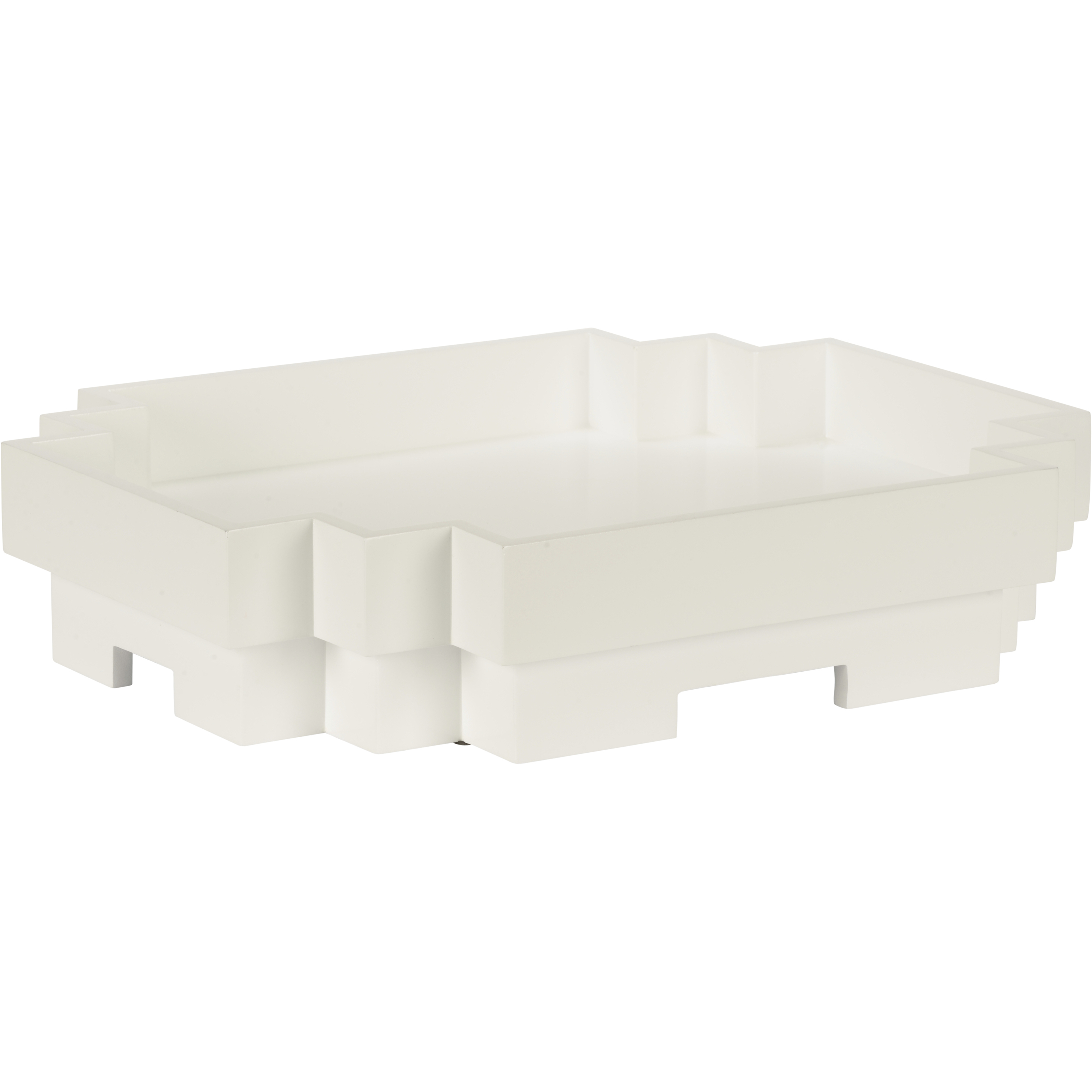 Japandi White/Cream Tray