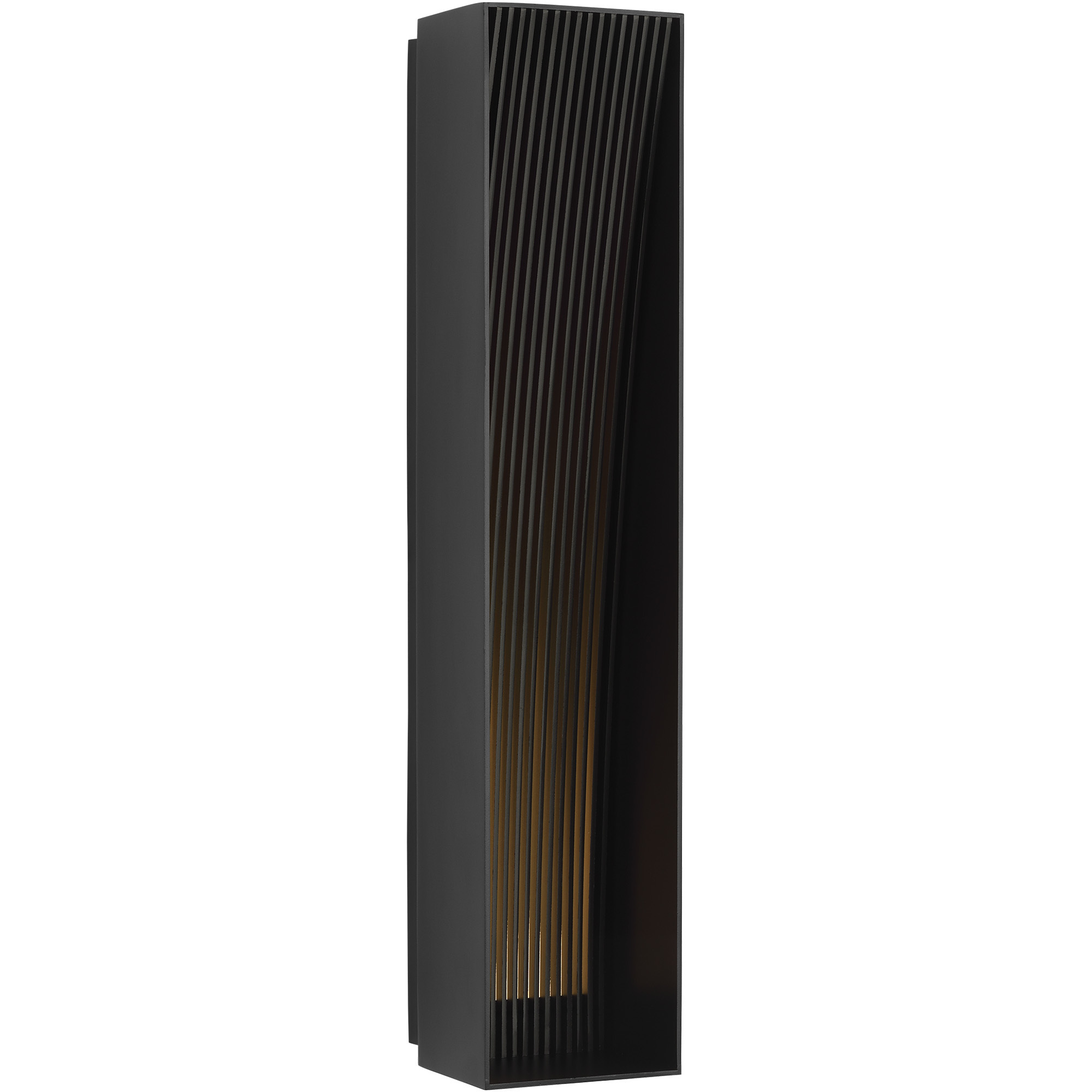 Mick De Giulio Strum LED 21.1 inch Outdoor Black Outdoor Wall Light