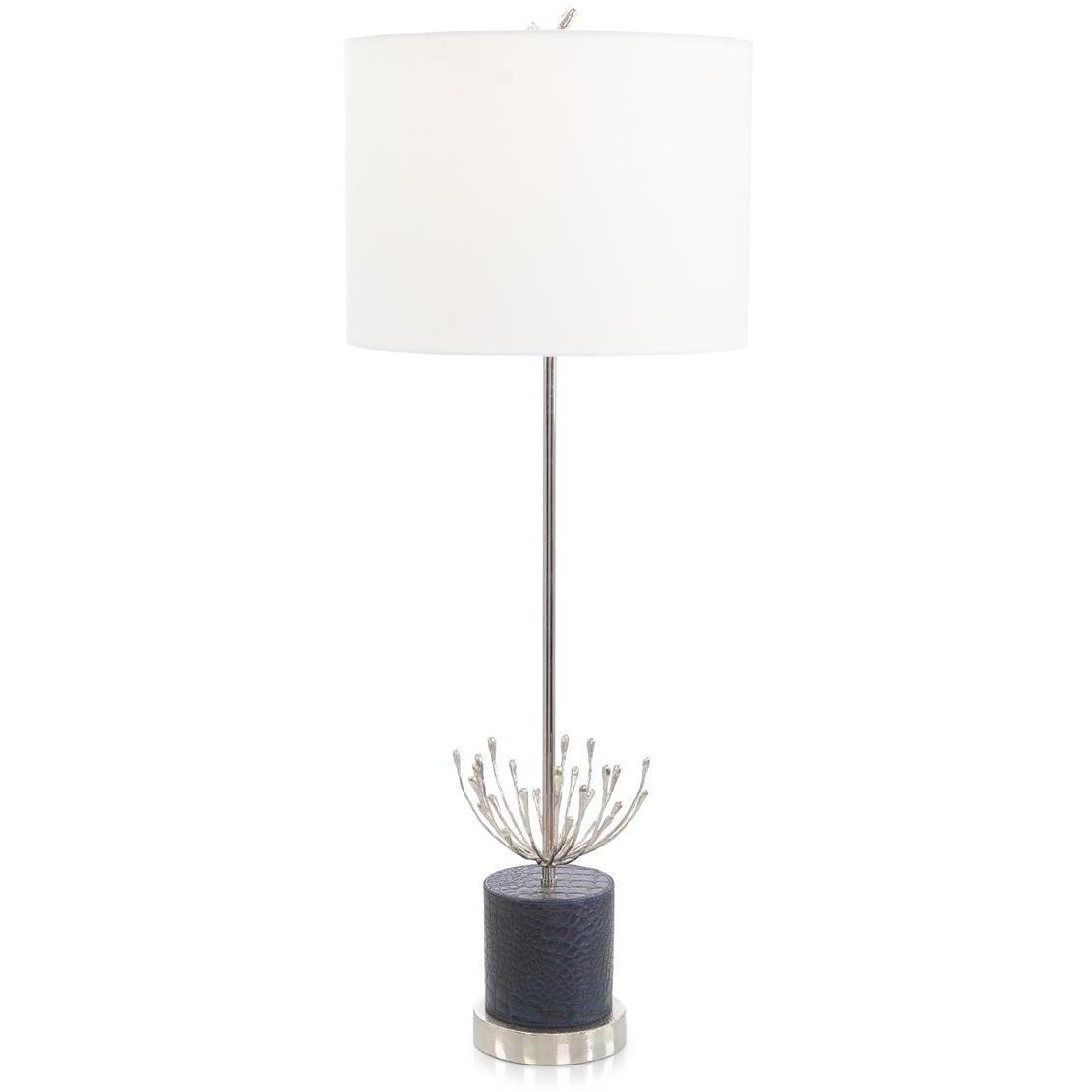 Oleada 40 inch 150.00 watt Polished Nickel Table Lamp Portable Light
