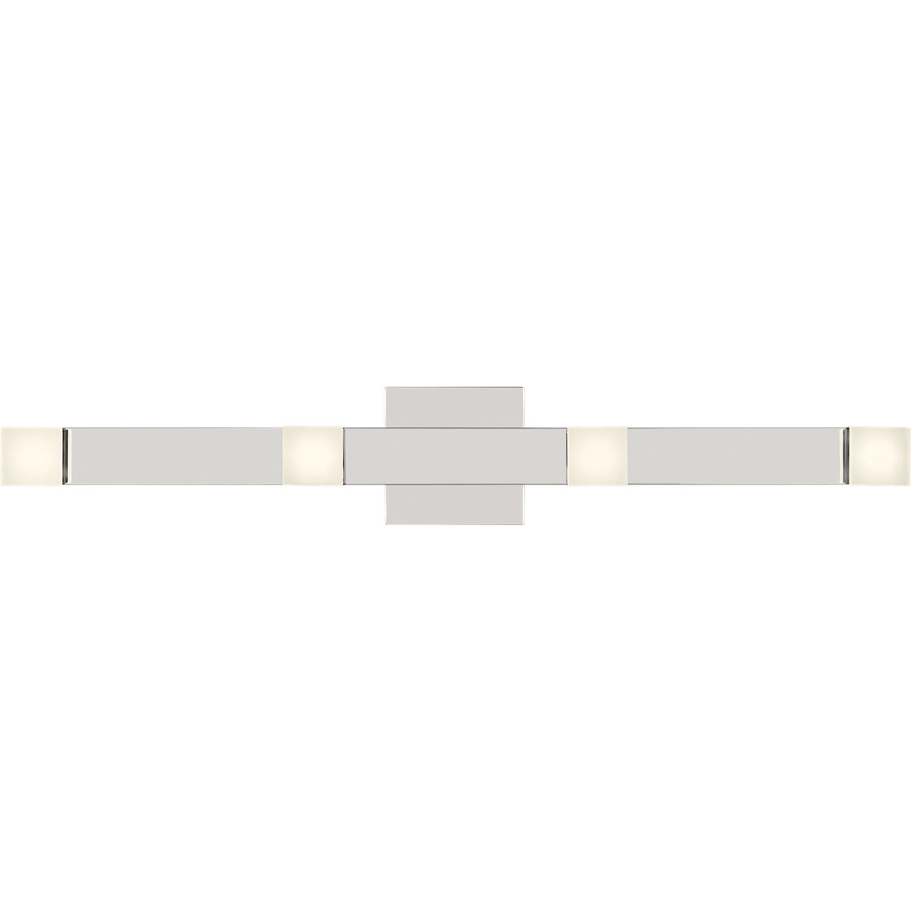 Drew & Jonathan Scott Brander LED 30.38 inch Chrome Vanity Light Wall Light