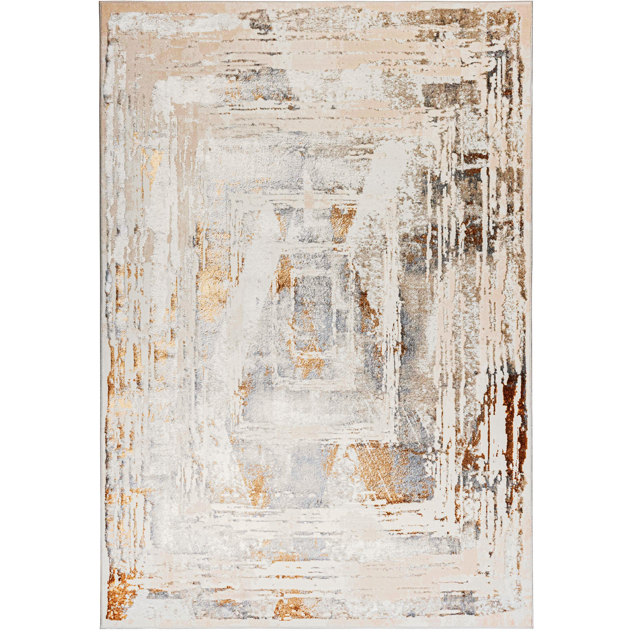 Melet 130 X 94 inch Mineral Tones Rug in 8 x 11