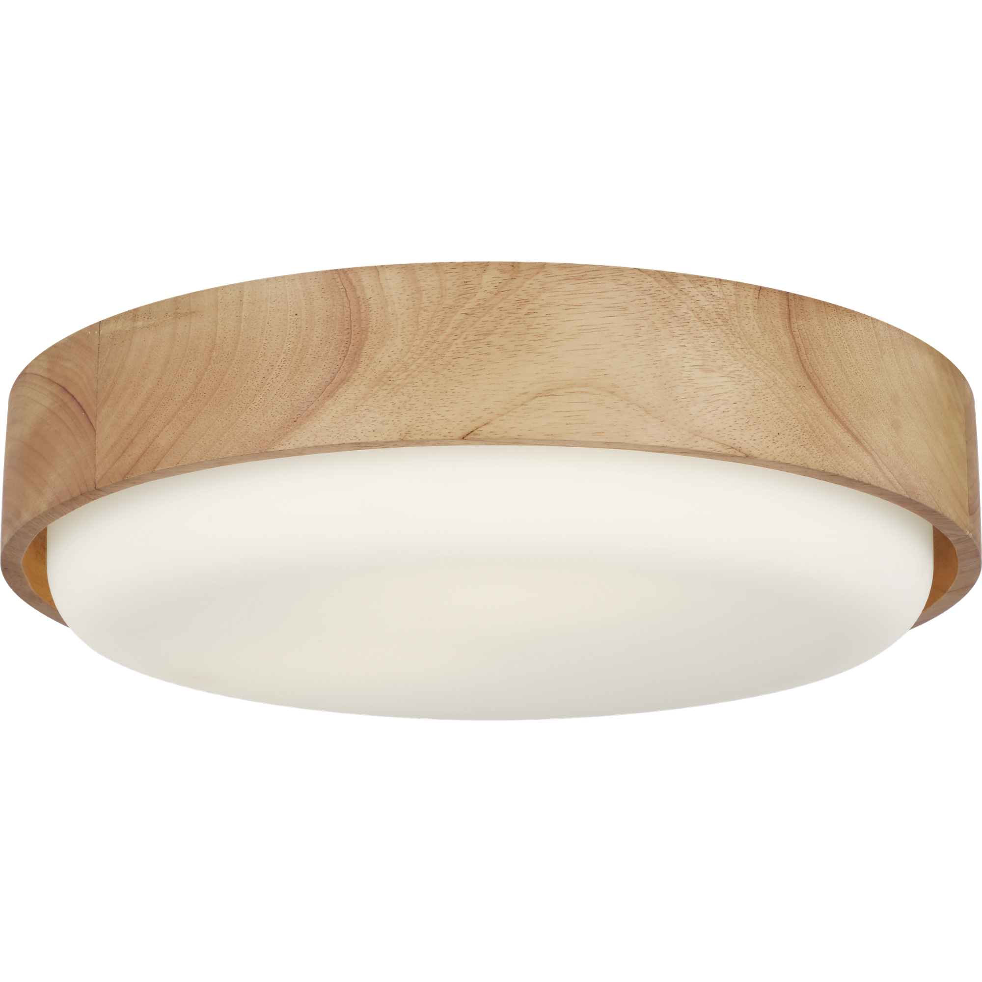 Richard June Aurelle 3 Light 18 inch Natural Honey Flush Mount Ceiling Light in Standard