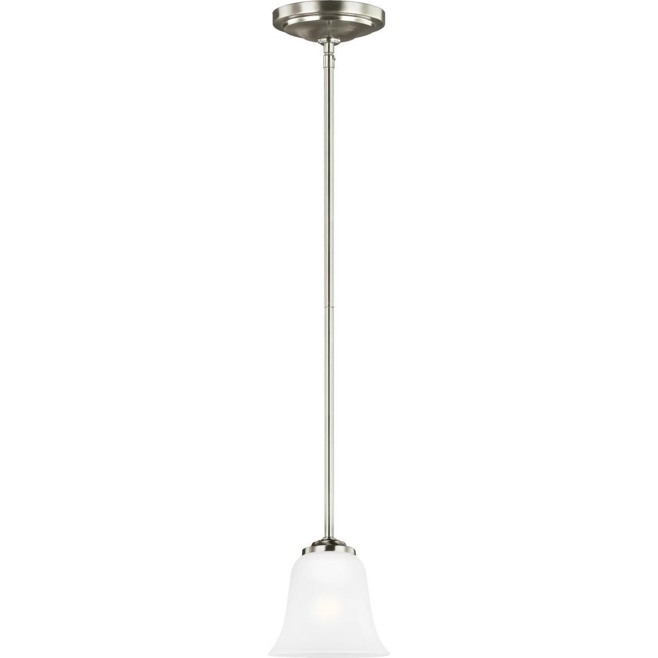 Emmons 1 Light 5.88 inch Brushed Nickel Pendant Ceiling Light