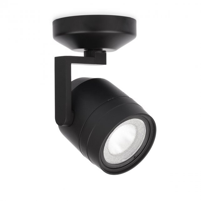 Paloma LED 4.5 inch Black Flush Mount Ceiling Light in 3500K
