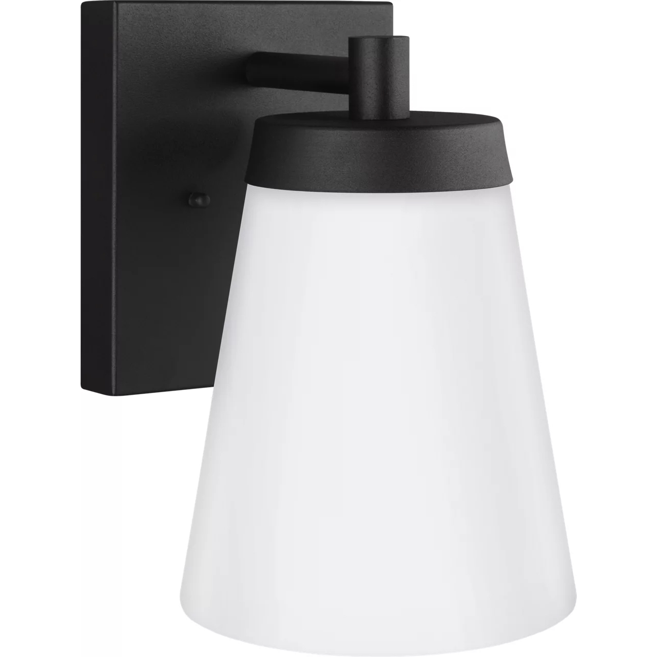 Renville 1 Light 10.25 inch Black Outdoor Wall Lantern, Large