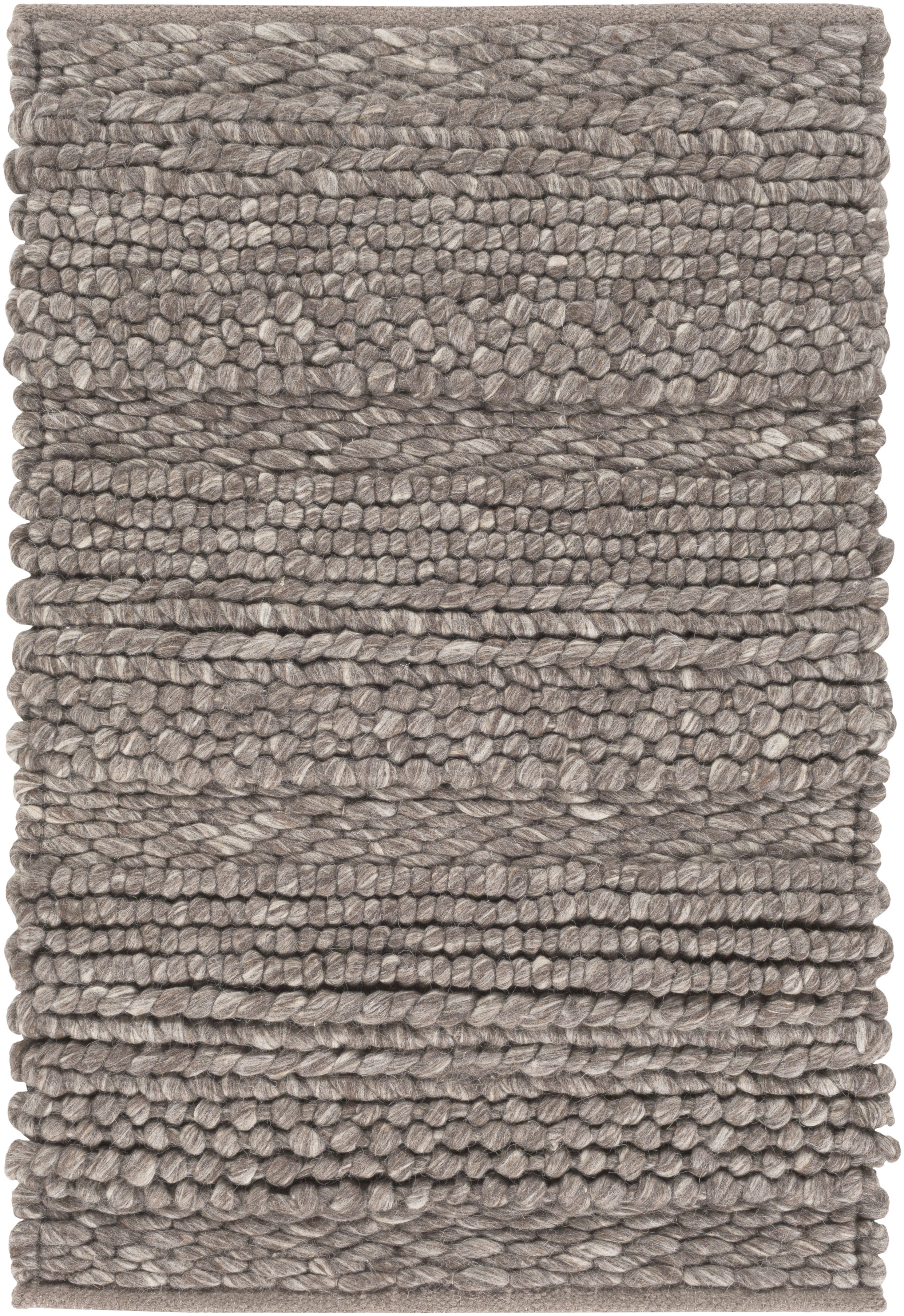 Tahoe 36 X 24 inch Charcoal Rug in 2 x 3, Rectangle