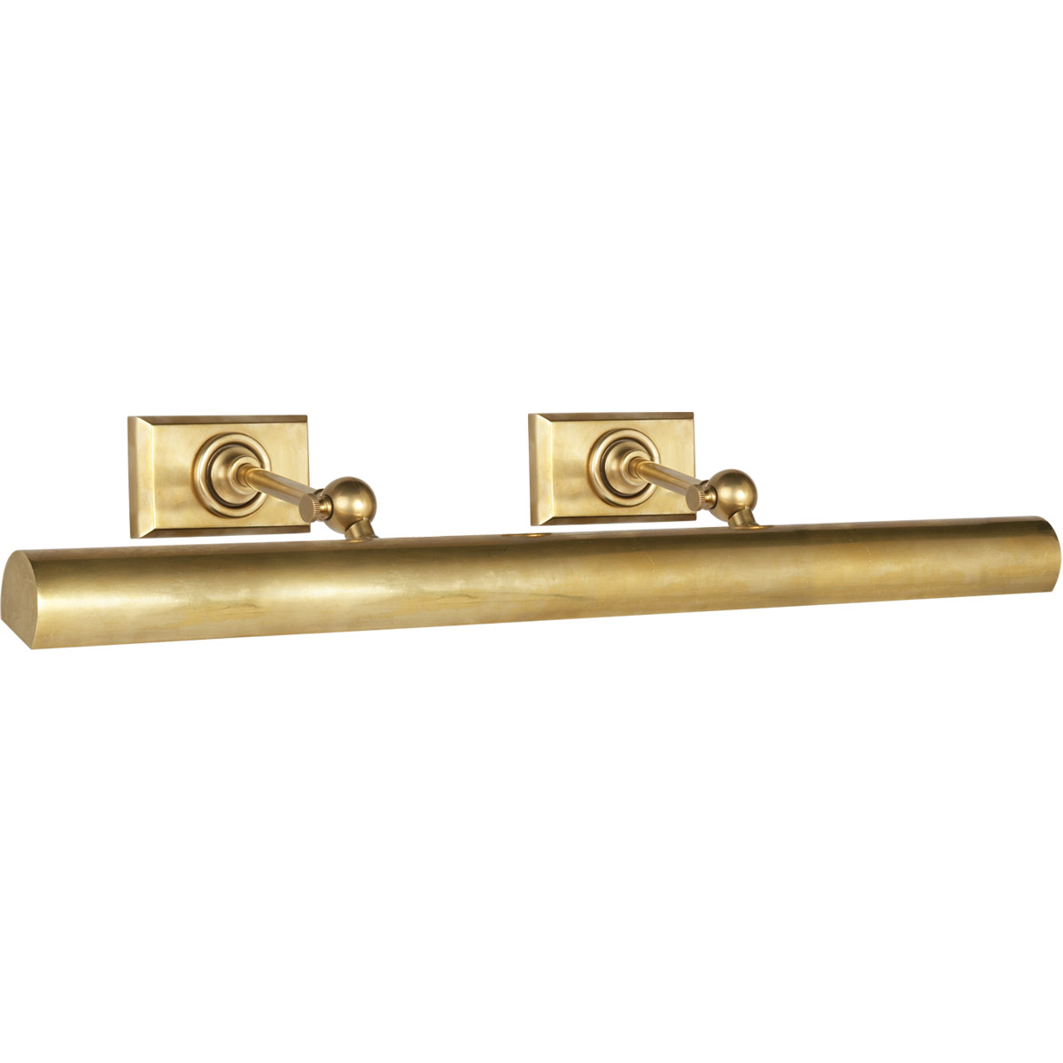 Chapman & Myers Cabinet Maker 50 watt 24 inch Hand-Rubbed Antique Brass Picture Light Wall Light