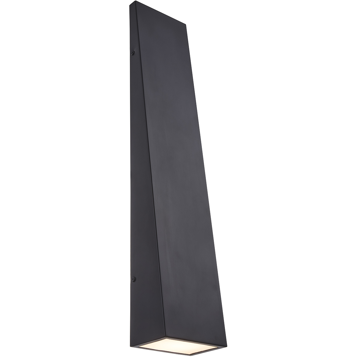 Corwin Family 1 Light 28 inch Matte Black Outdoor Wall Sconce in 4" D x 5.5" W x 28" H, EVOLV