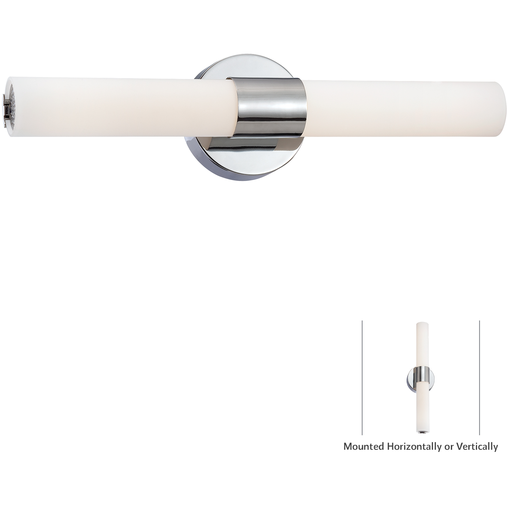 Saber II LED 21 inch Chrome Bath Light Wall Light