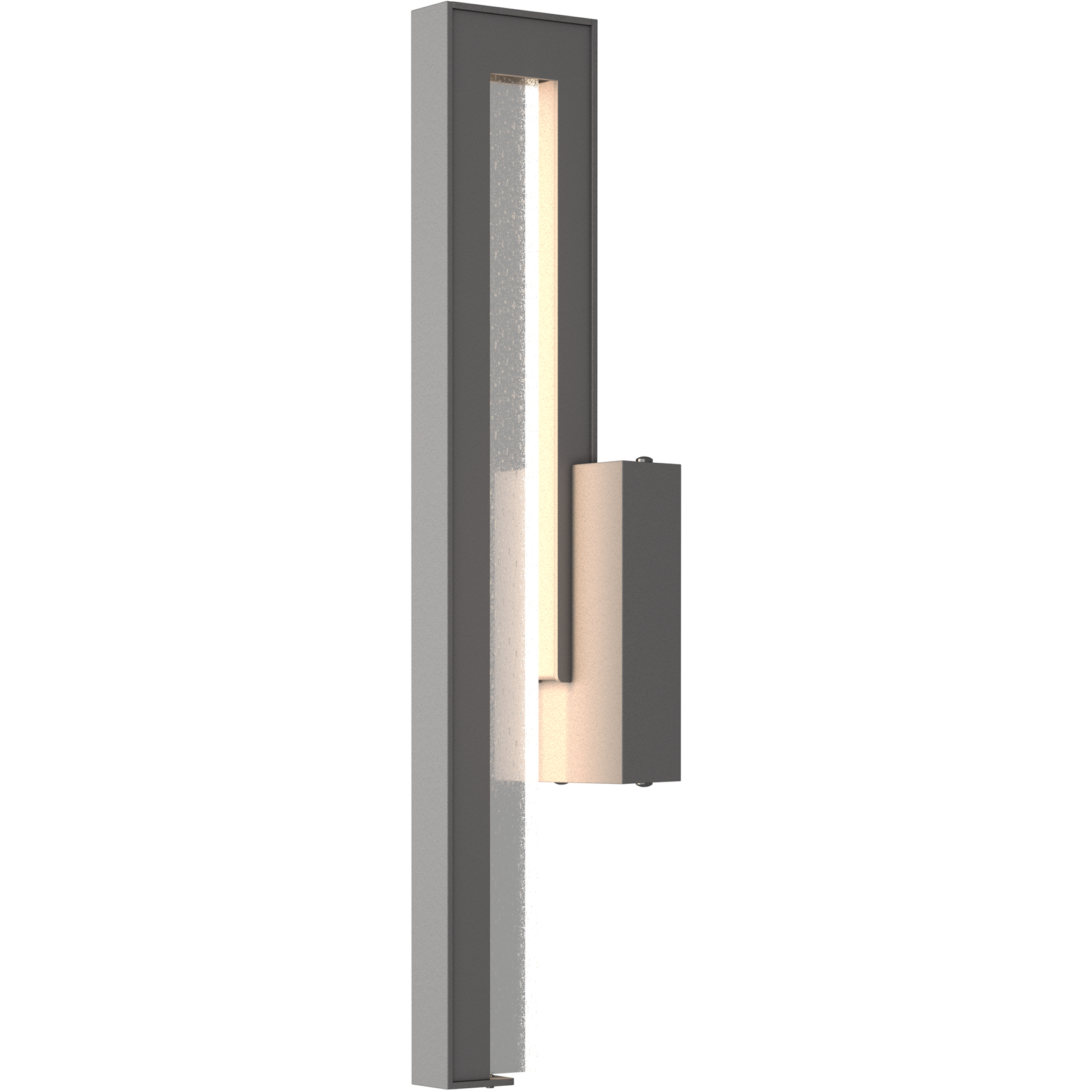 Edge LED 20.3 inch Coastal Burnished Steel Outdoor Sconce, Medium - Open Box