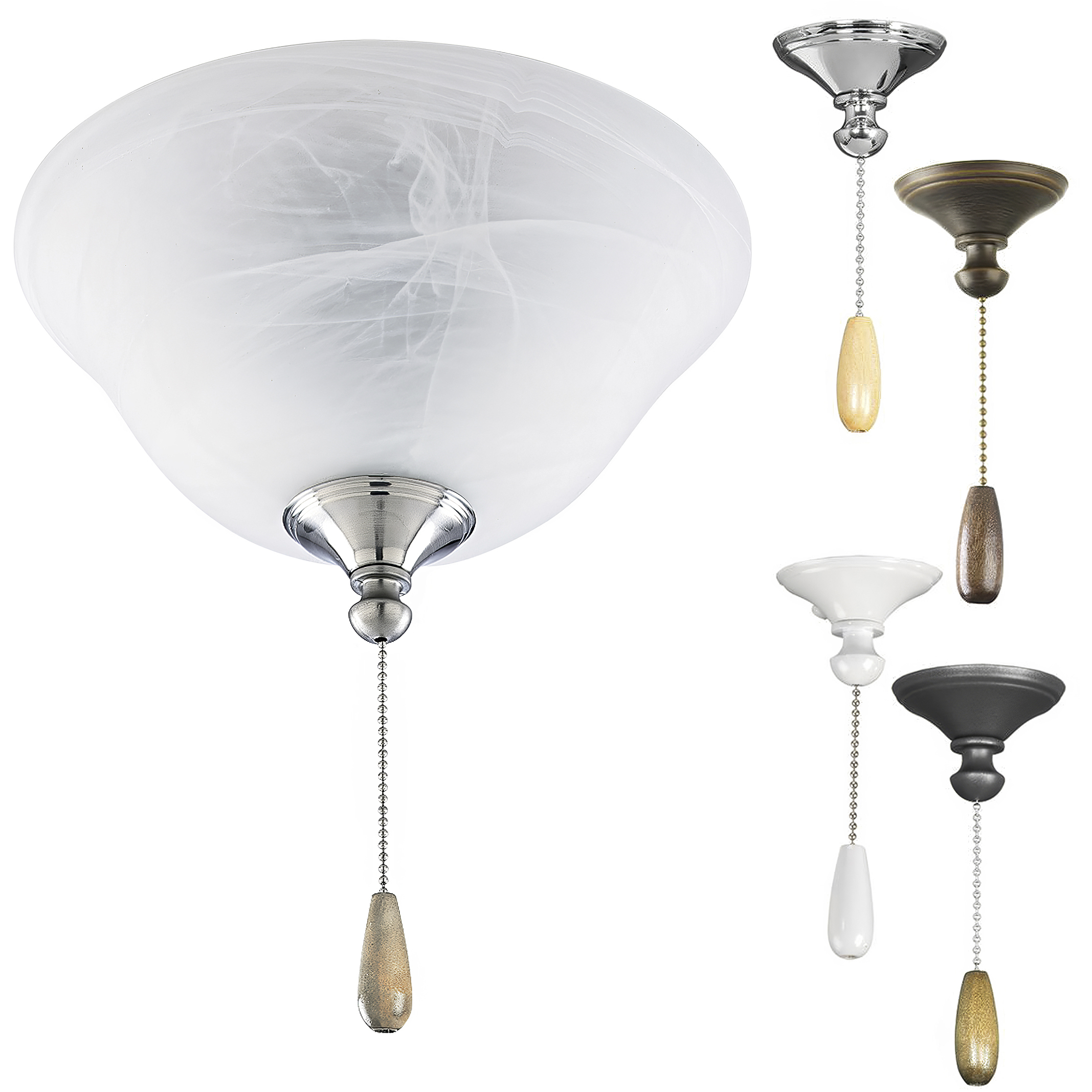 AirPro LED Unfinished Fan Light Kit