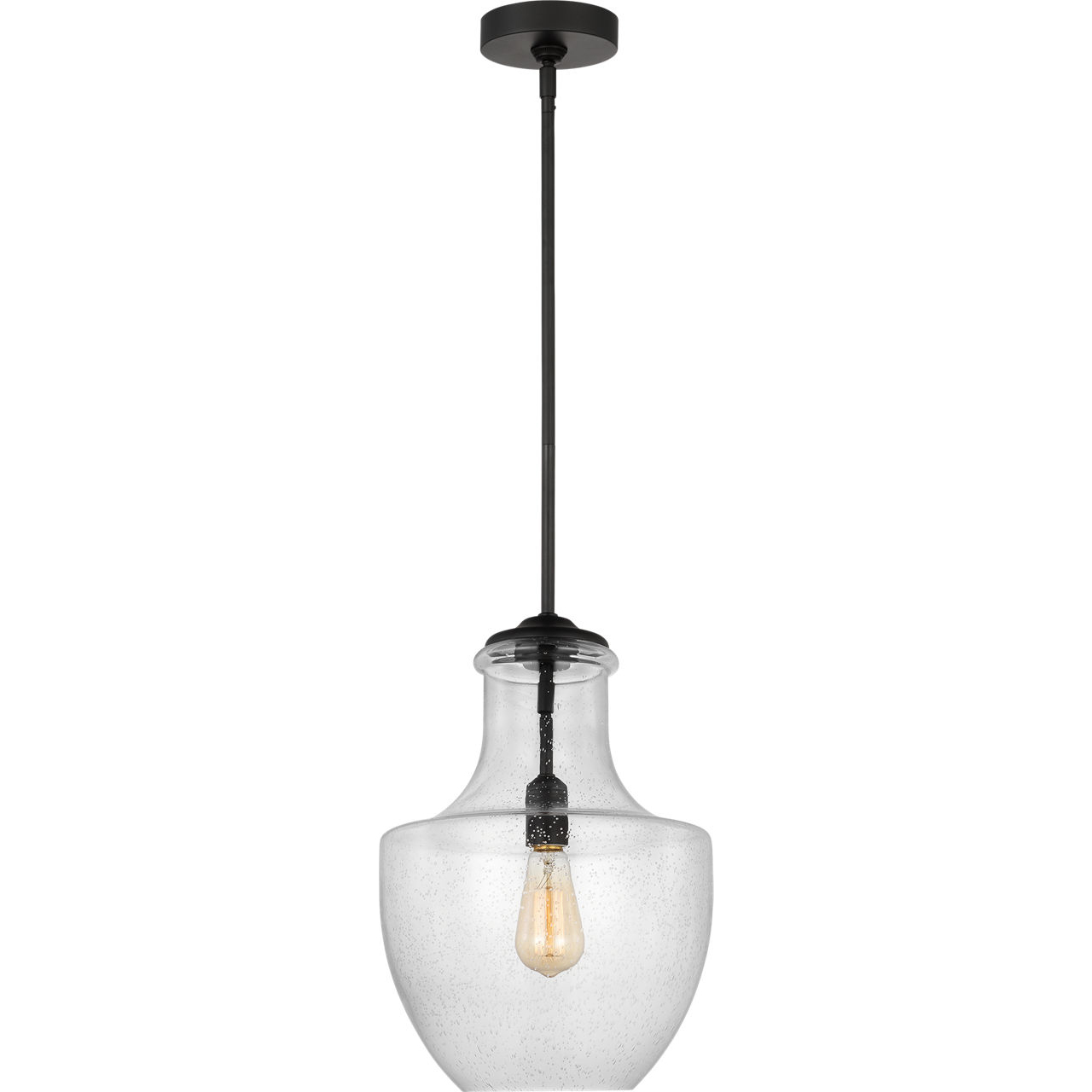 Sean Lavin Baylor 1 Light 12 inch Midnight Black Pendant Ceiling Light