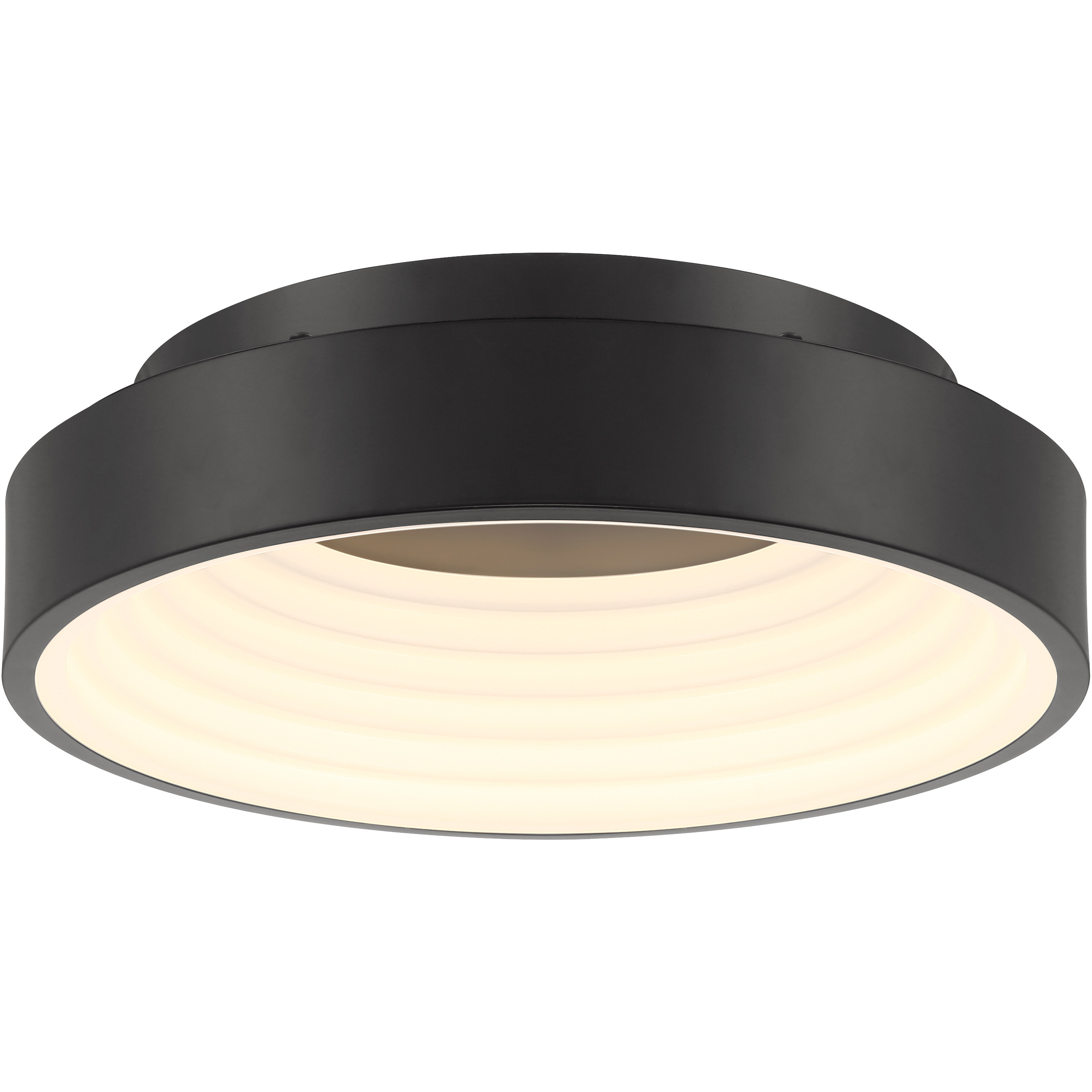 Conc LED 13 inch Coal Flush Mount Ceiling Light