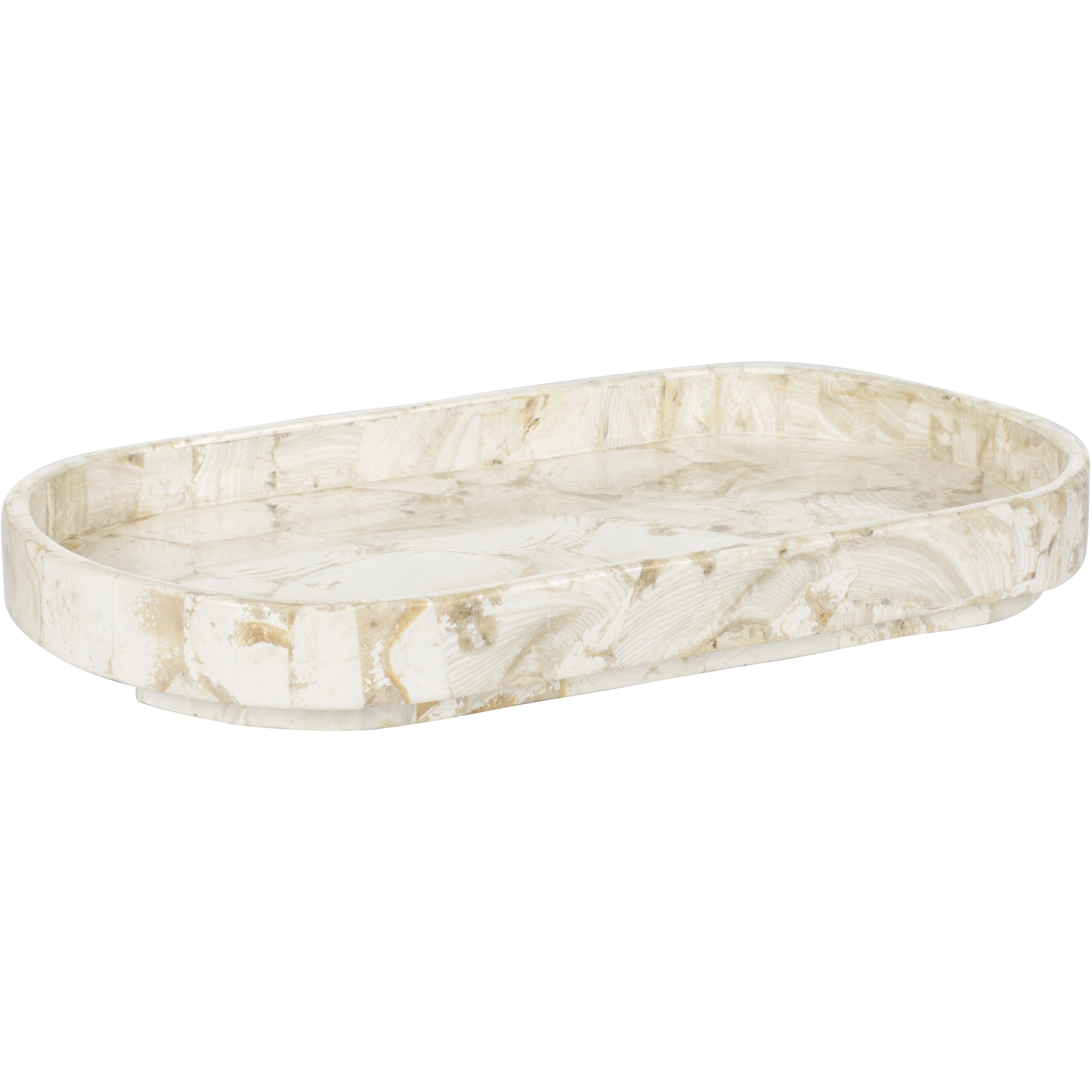 Collector's White/Cream Tray