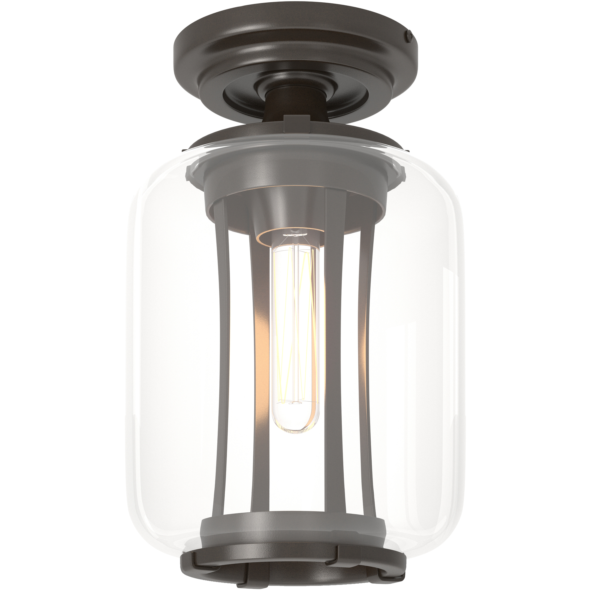 Fairwinds 1 Light 7 inch Coastal Oil Rubbed Bronze Outdoor Semi-Flush