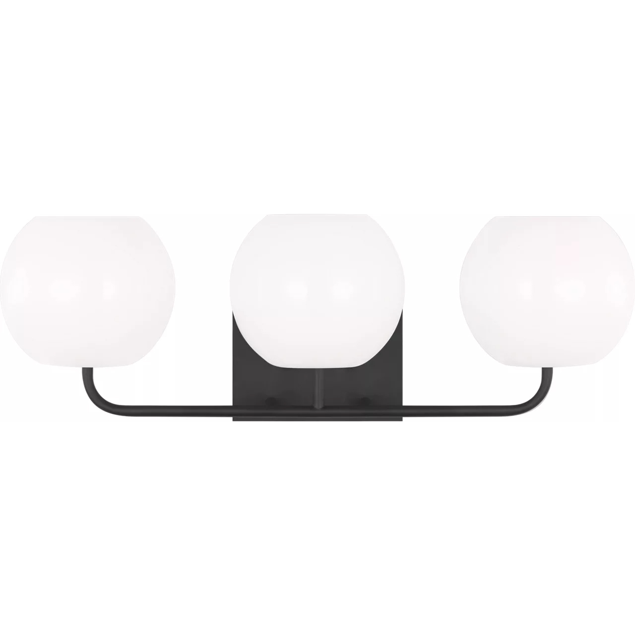 Rory 3 Light 25 inch Midnight Black Wall Bath Fixture Wall Light