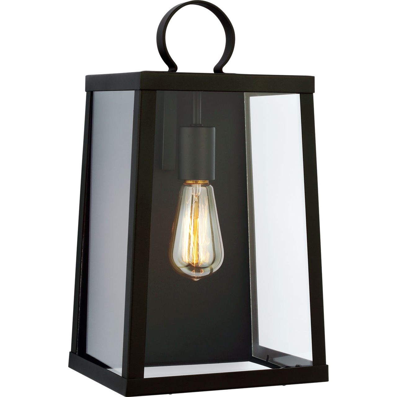 Marinus 1 Light 15.5 inch Black Outdoor Wall Lantern