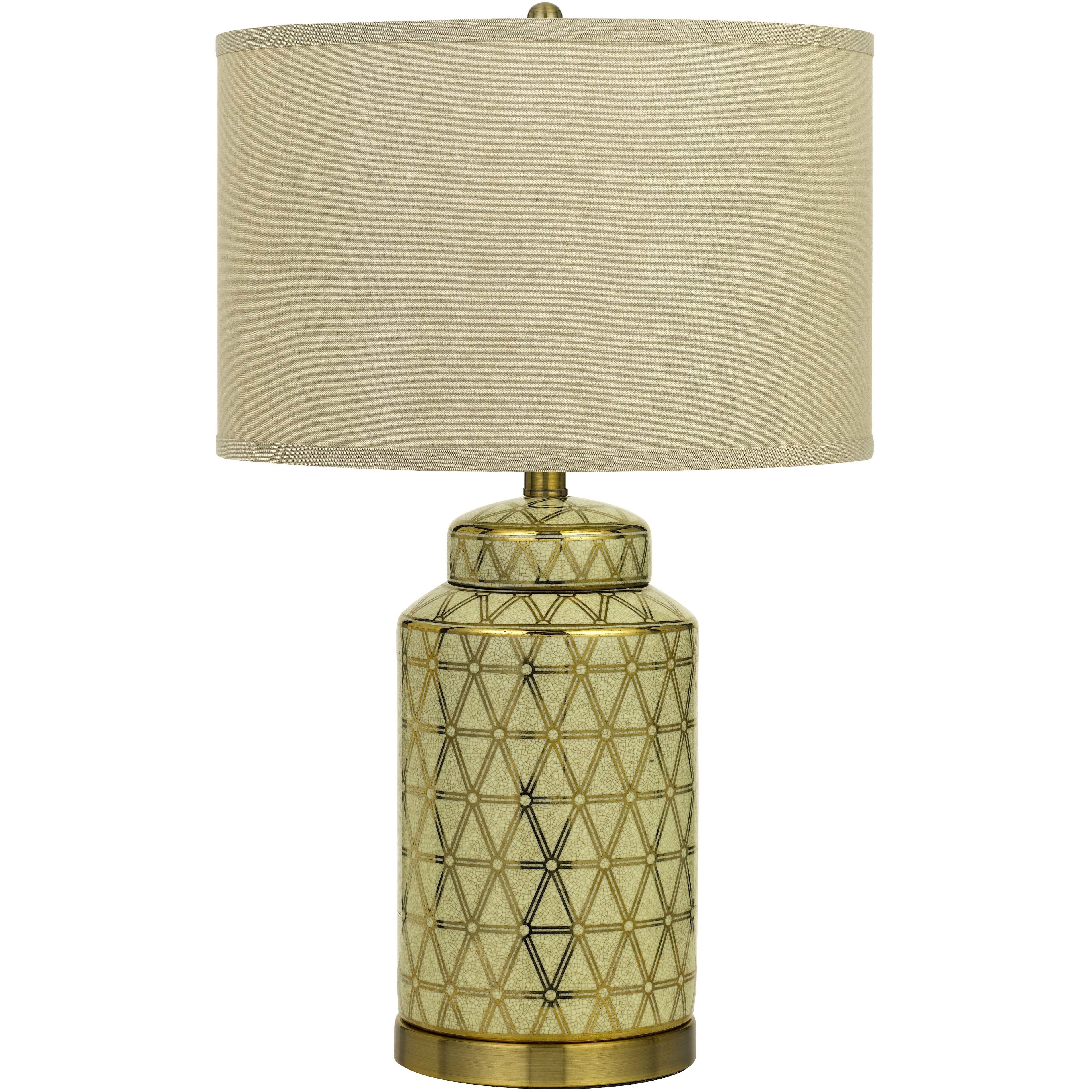Barletta 25 inch 150 watt Antique Gold Table Lamp Portable Light