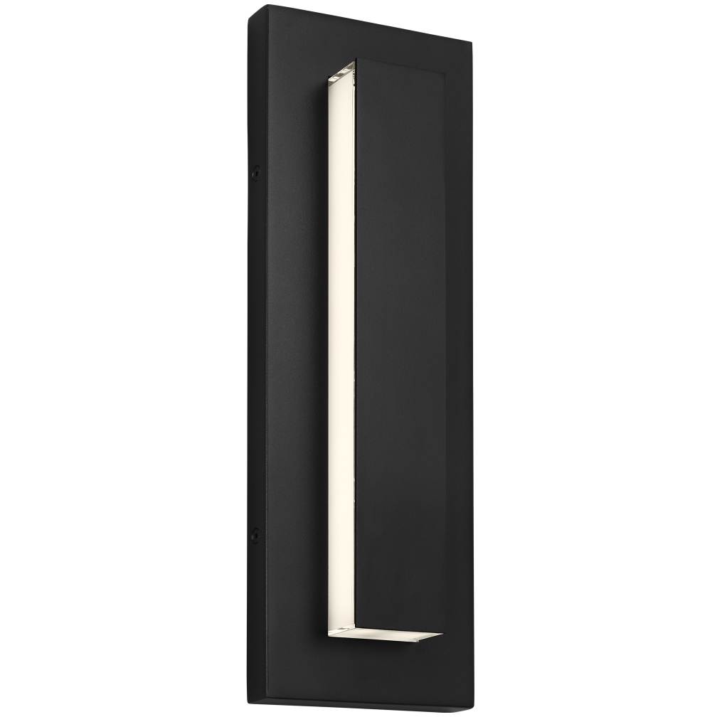 Sean Lavin Aspen LED 15 inch Black Outdoor Wall Sconce in In-Line Fuse