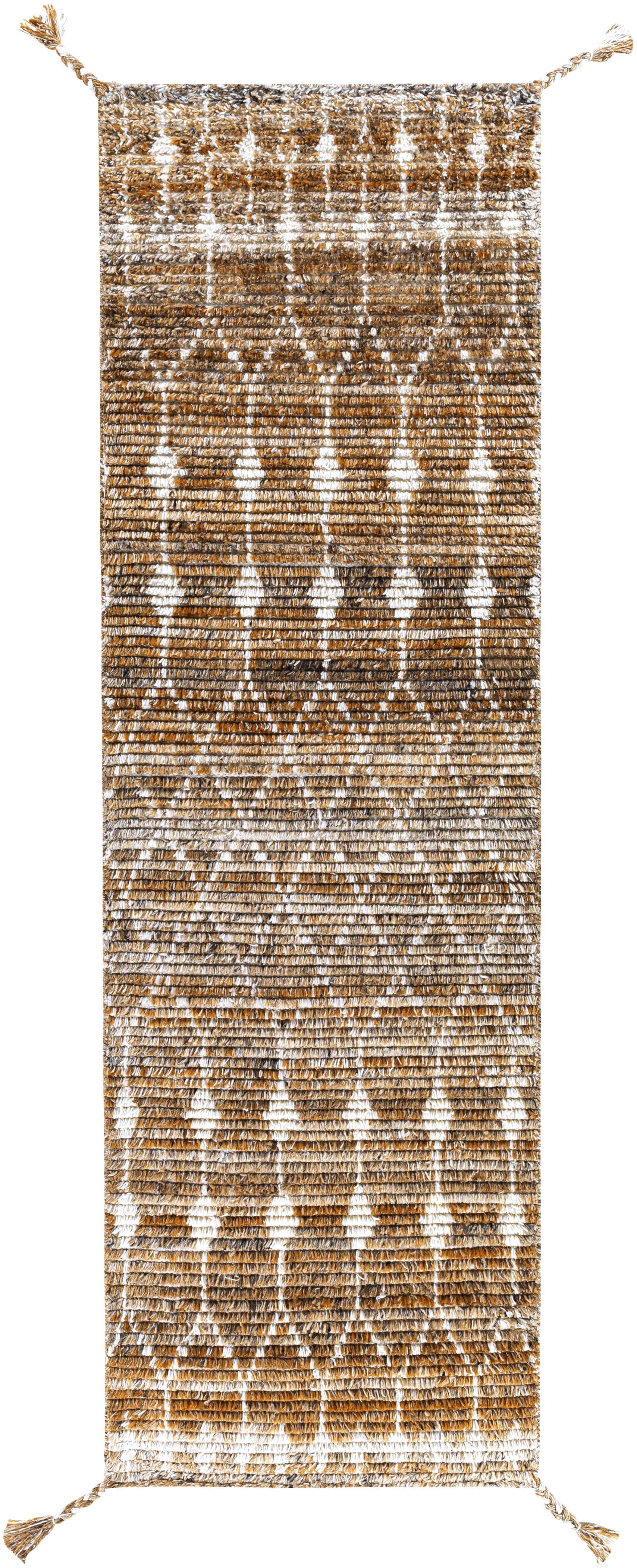 Birch 96 X 30 inch Brown Rug in 2.5 x 8, Runner