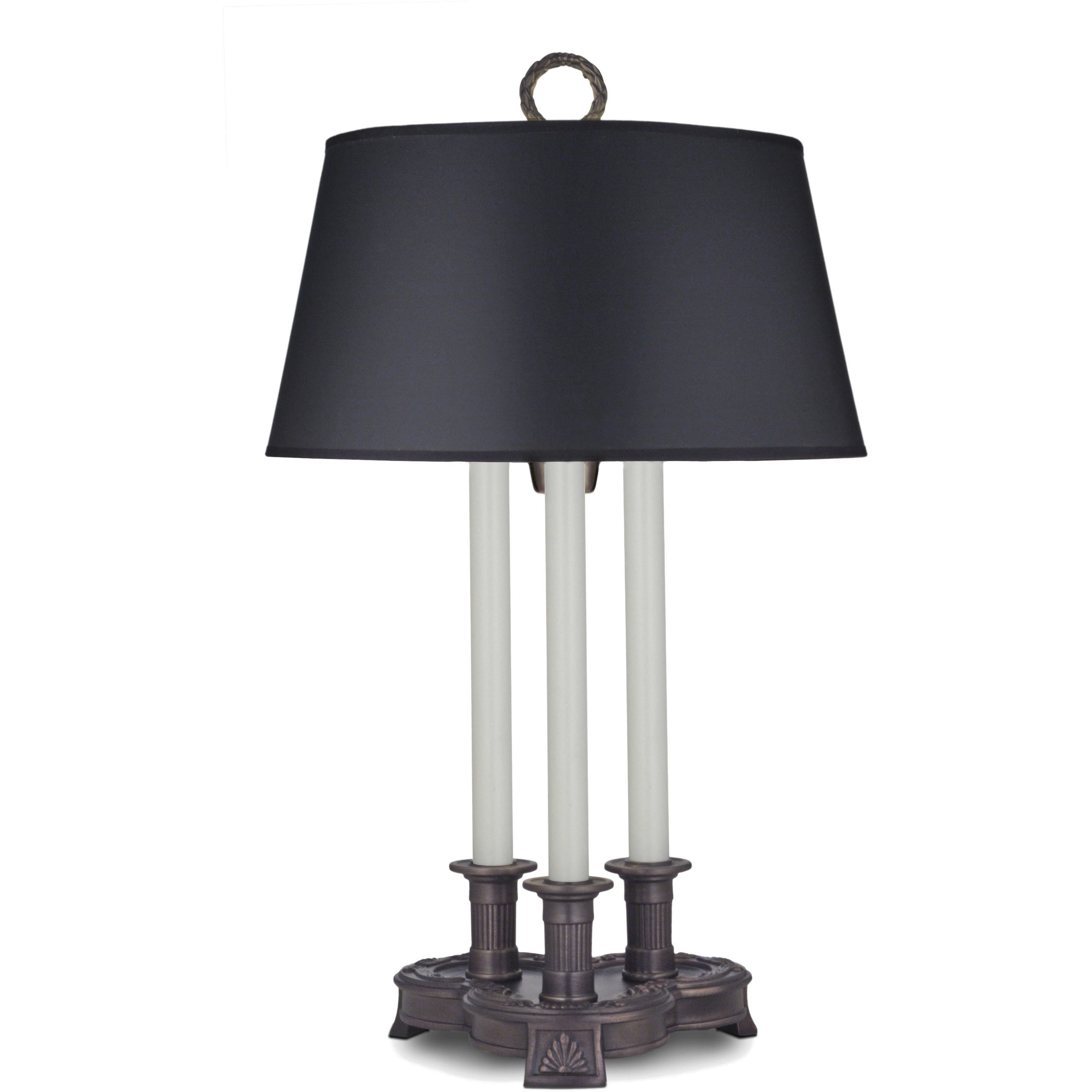Ellie 27 inch 150 watt Antique Old Bronze Desk Lamp Portable Light