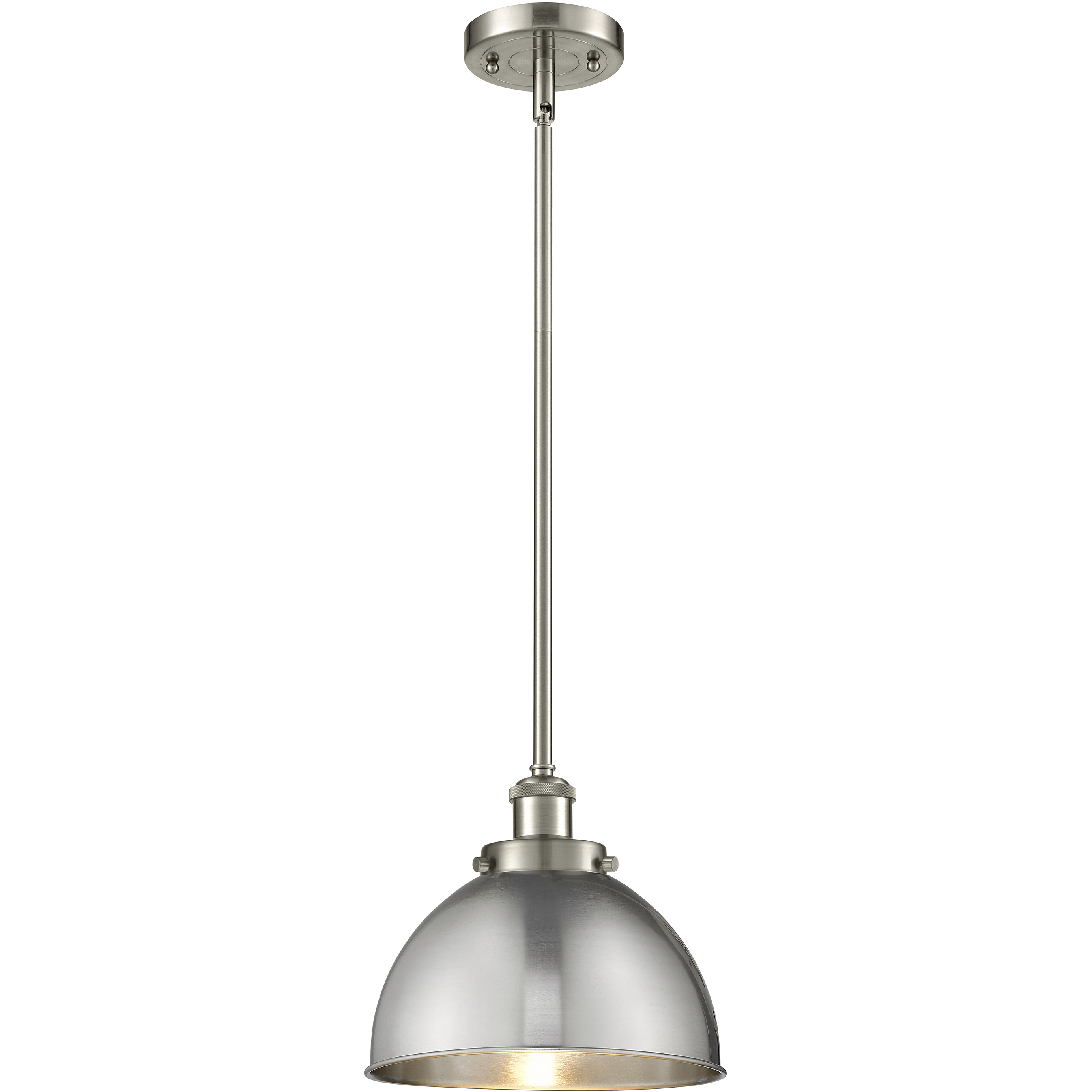Ballston Urban 1 Light 10 inch Brushed Satin Nickel Pendant Ceiling Light