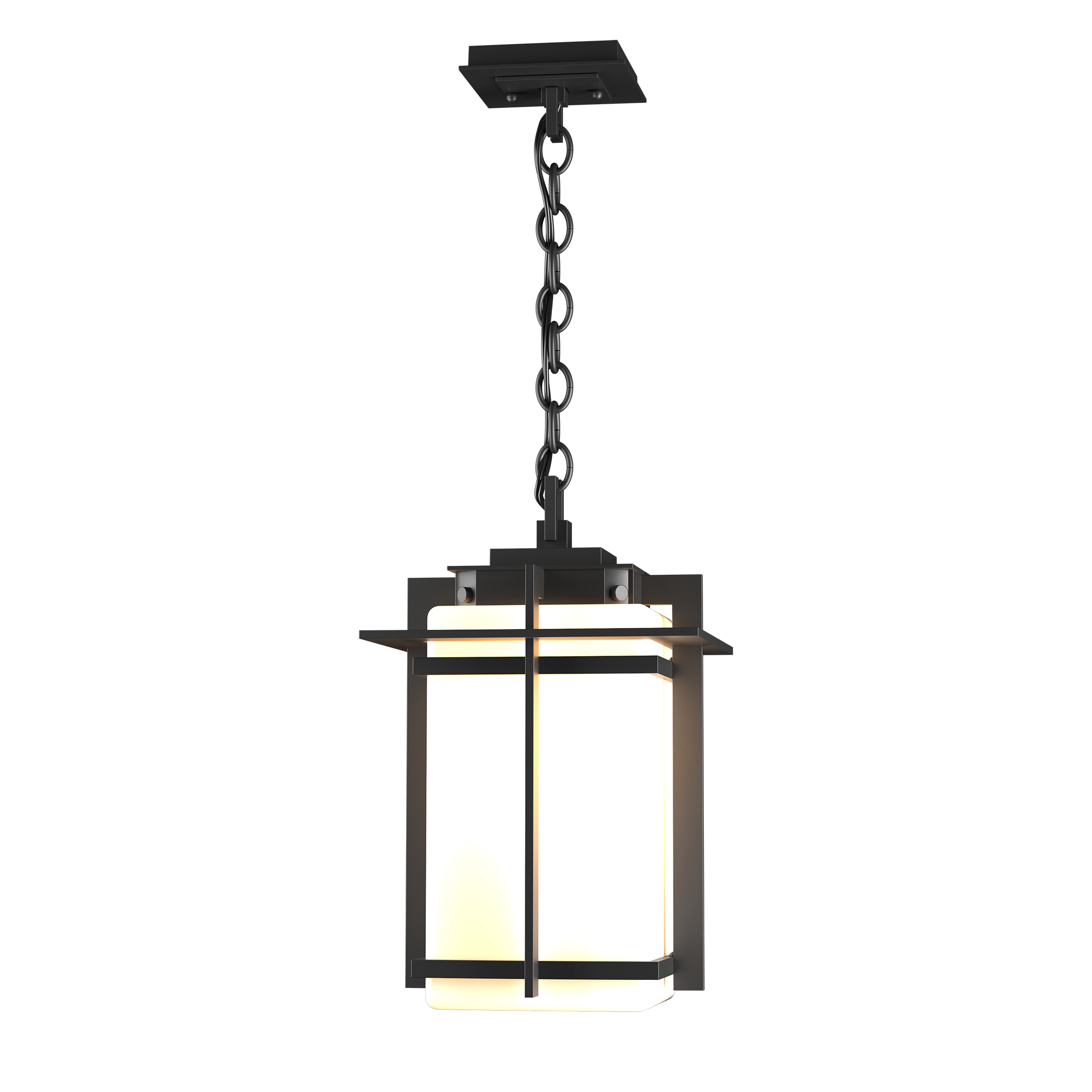 Tourou 1 Light 10.25 inch Coastal Black Outdoor Ceiling Fixture, Large