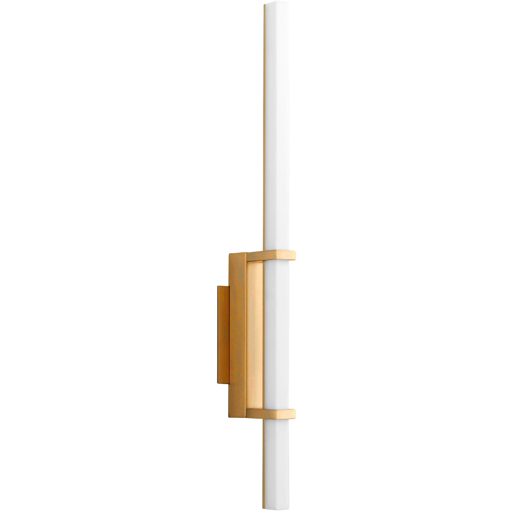 Wand 1 Light 3 inch Aged Brass Sconce Wall Light