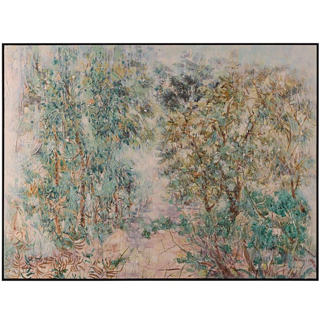 Teng Fei's Whispers Among the Trees 68 X 51 inch Oils And Original Art