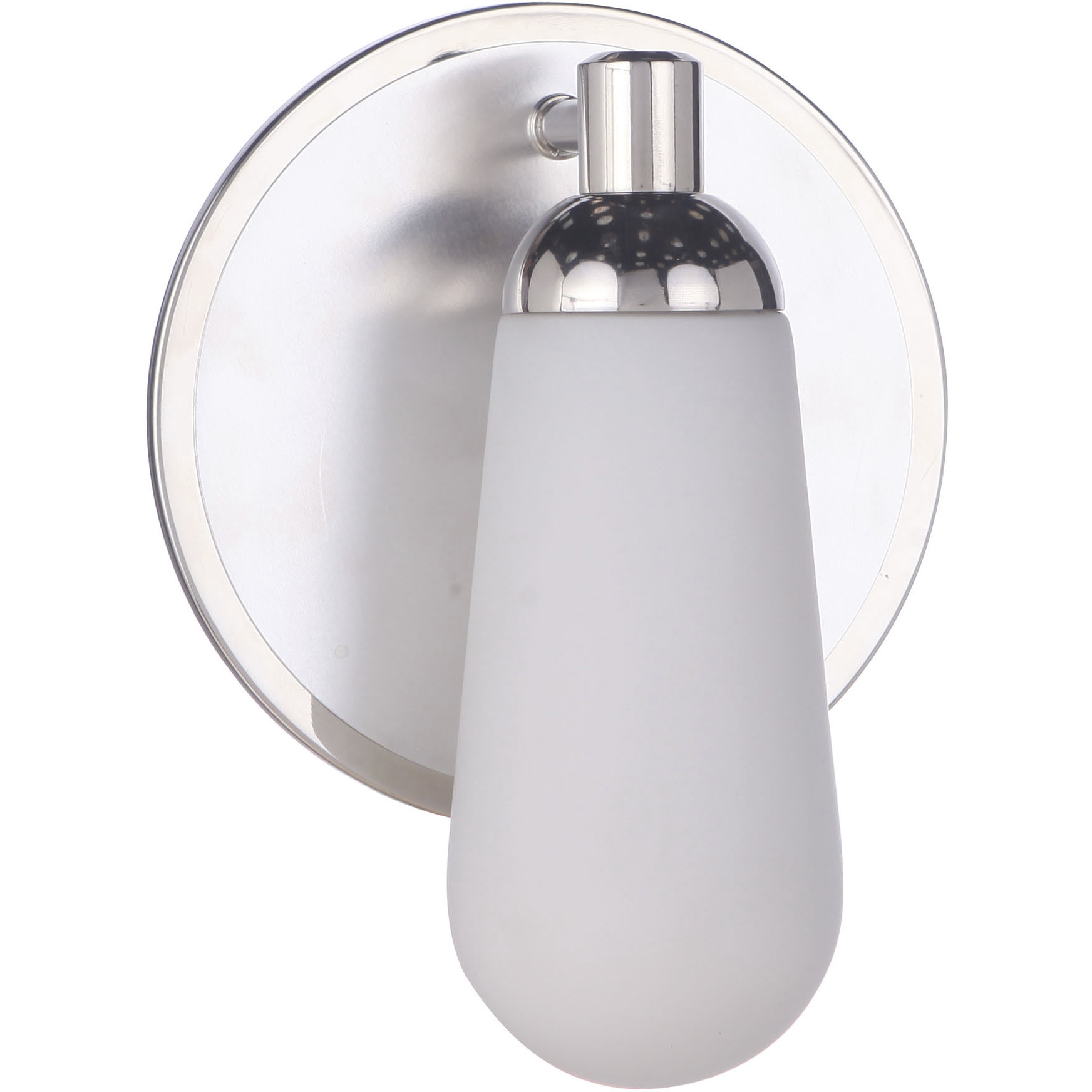 Riggs 1 Light 7 inch Brushed Polished Nickel and Polished Nickel Wall Sconce Wall Light