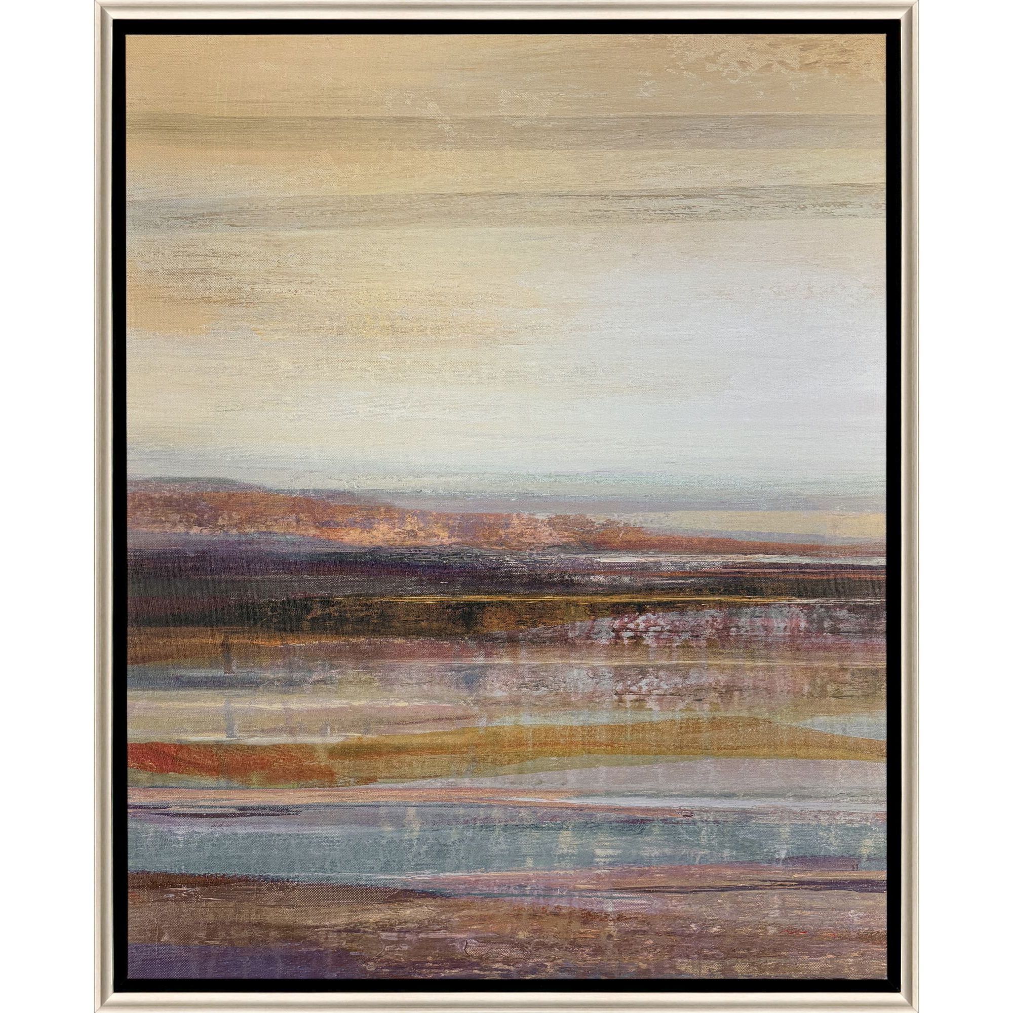 Santa Fe Yellow and Purple and Rust and Turquoise Canvas