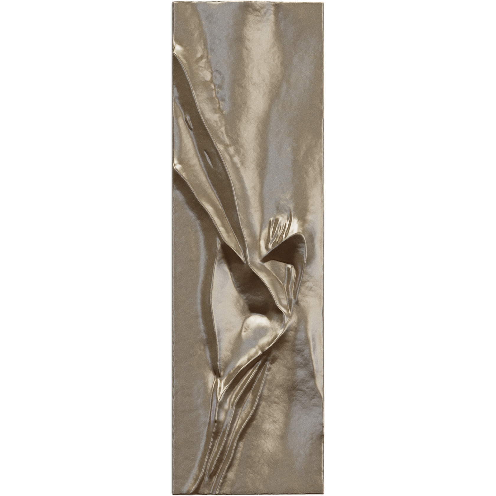 Chisel LED 26 inch Painted Washed Brass Outdoor Wall Sconce