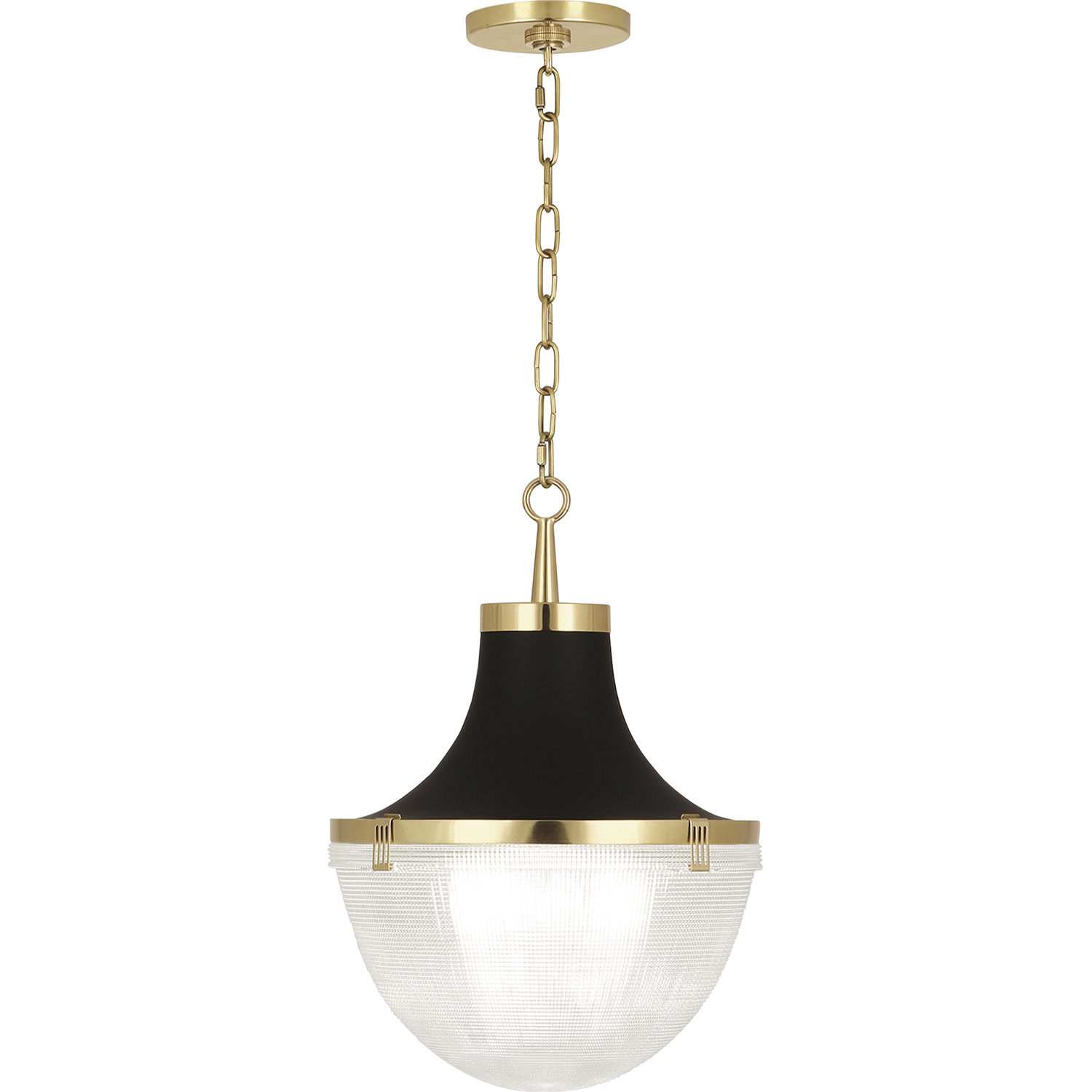 Brighton 1 Light 12.88 inch Modern Brass Pendant Ceiling Light
