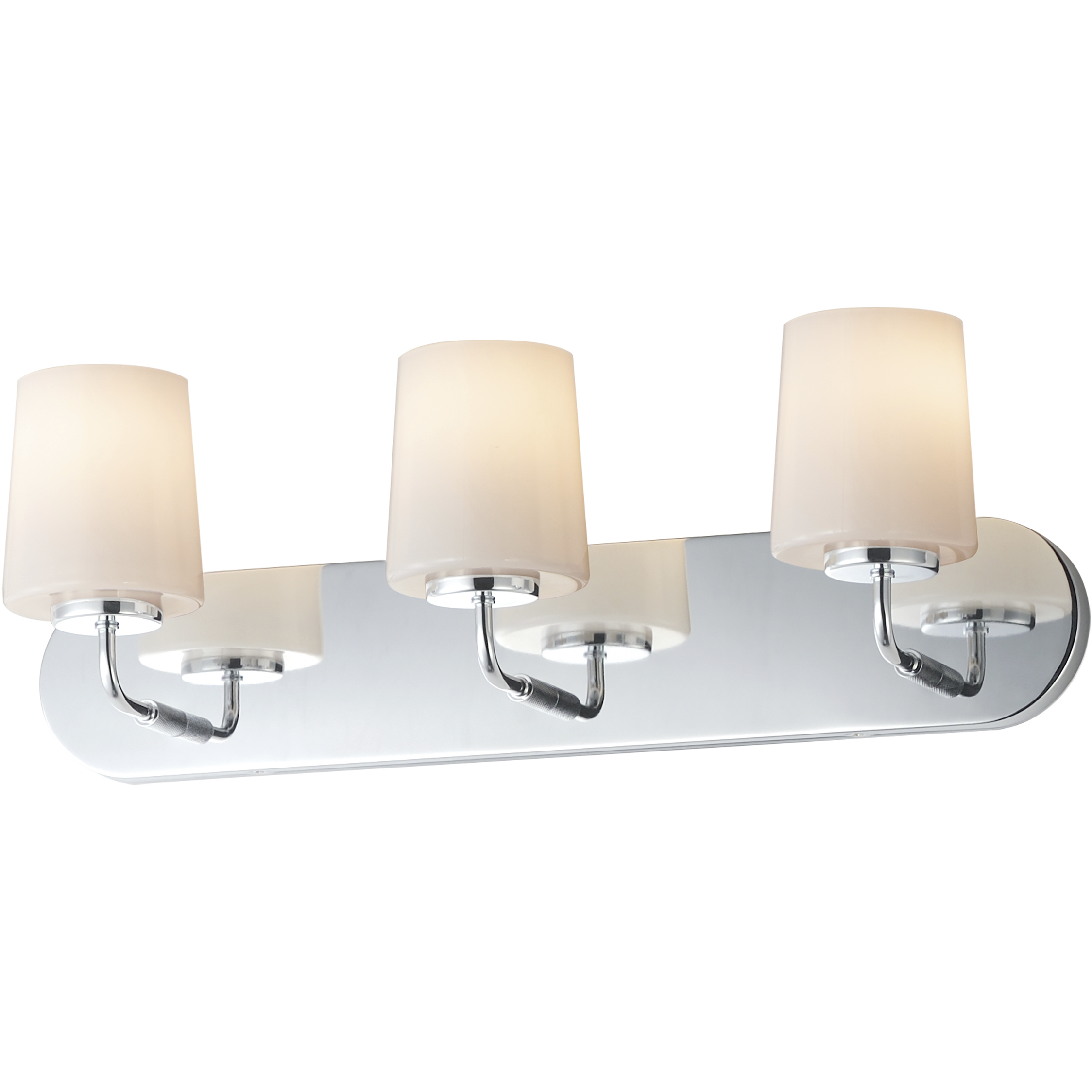 Durham 3 Light 24 inch Polished Chrome Bath Vanity Wall Light