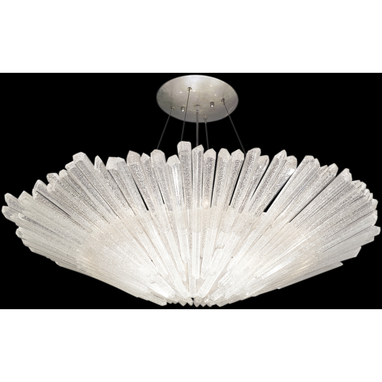 Diamantina 8 Light 32 inch Silver Pendant Ceiling Light