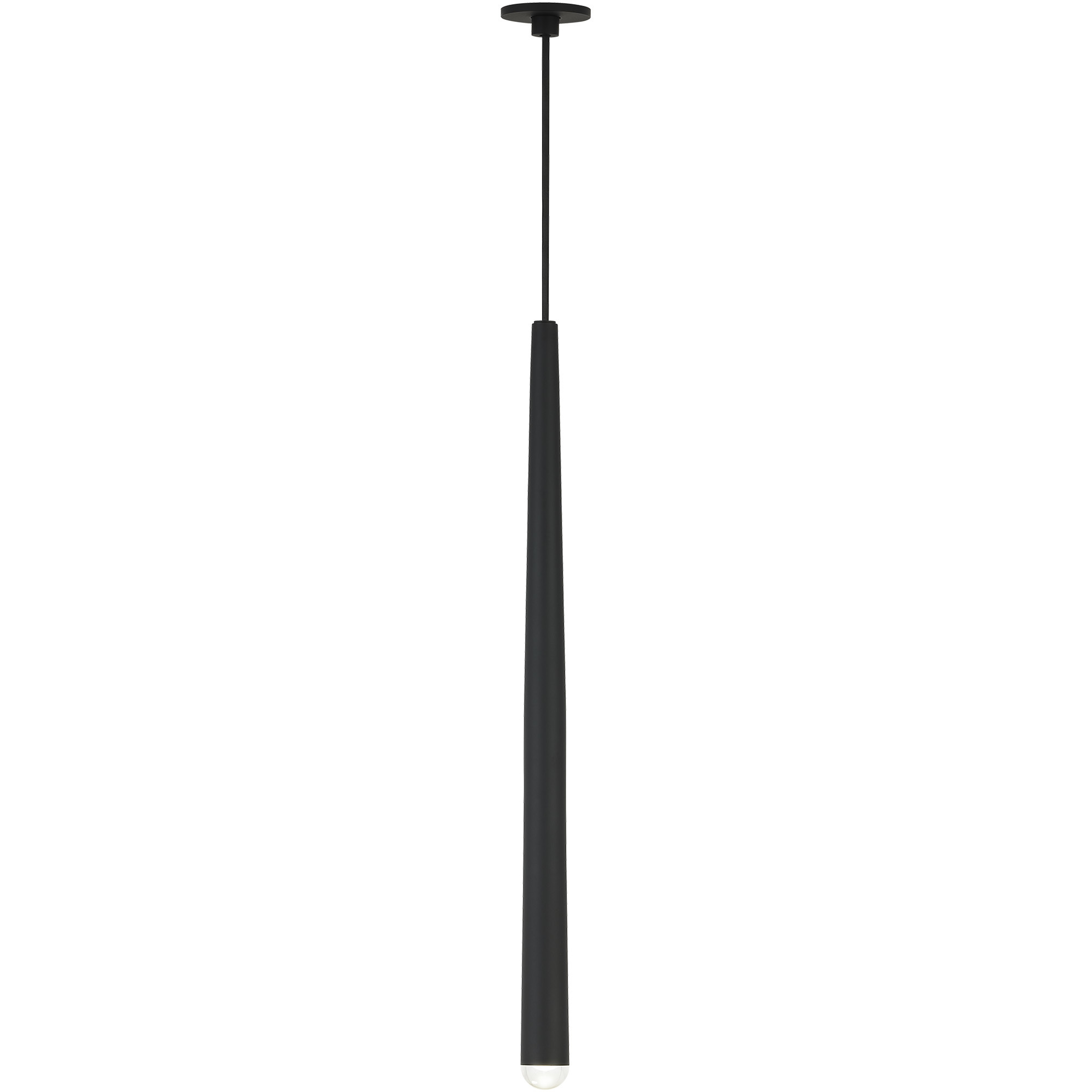 Sean Lavin Pylon LED Nightshade Black Pendant Ceiling Light, Integrated LED